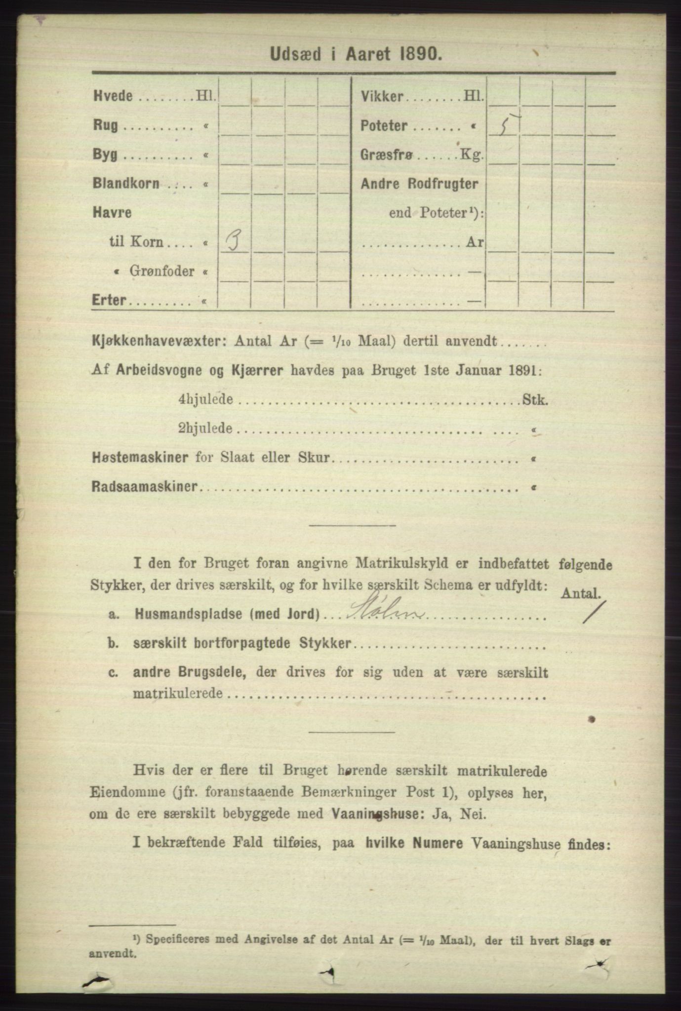 RA, 1891 census for 1218 Finnås, 1891, p. 7023