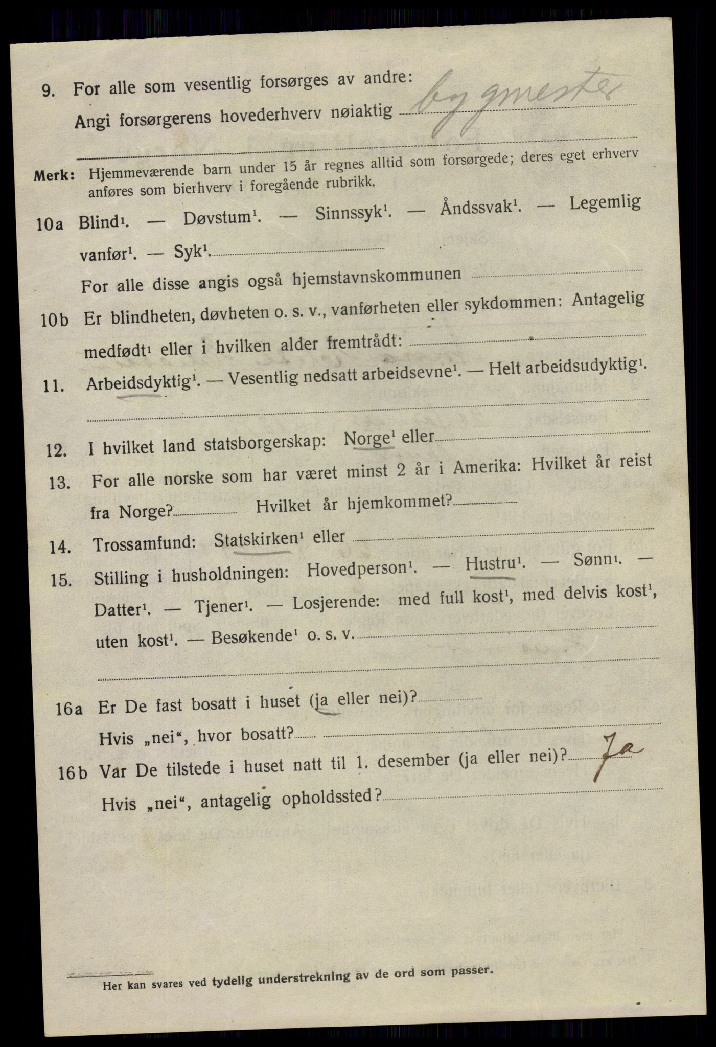 SAO, 1920 census for Fredrikstad, 1920, p. 18530