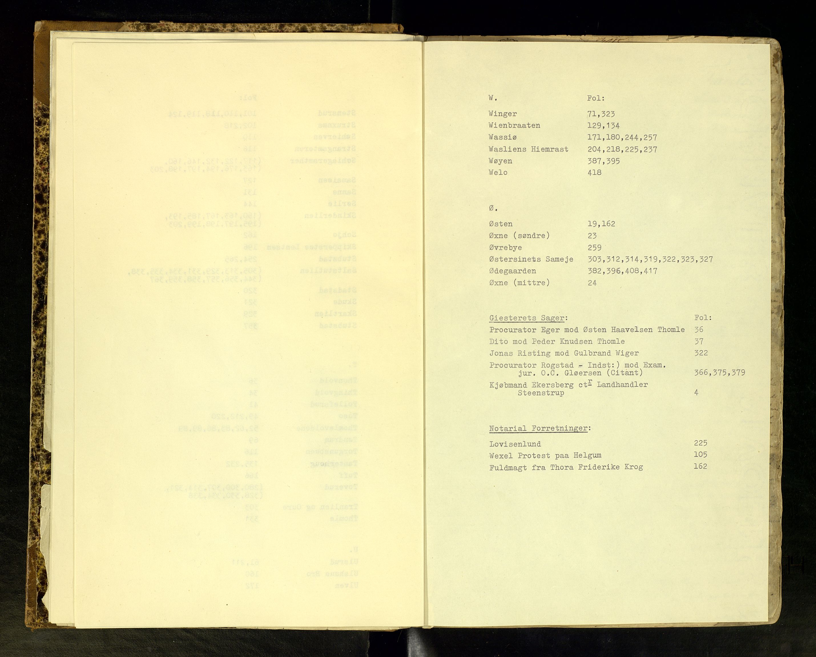 Hadeland og Land tingrett, AV/SAH-TING-010/G/Gd/L0003: Åstedsprotokoll, 1839-1856