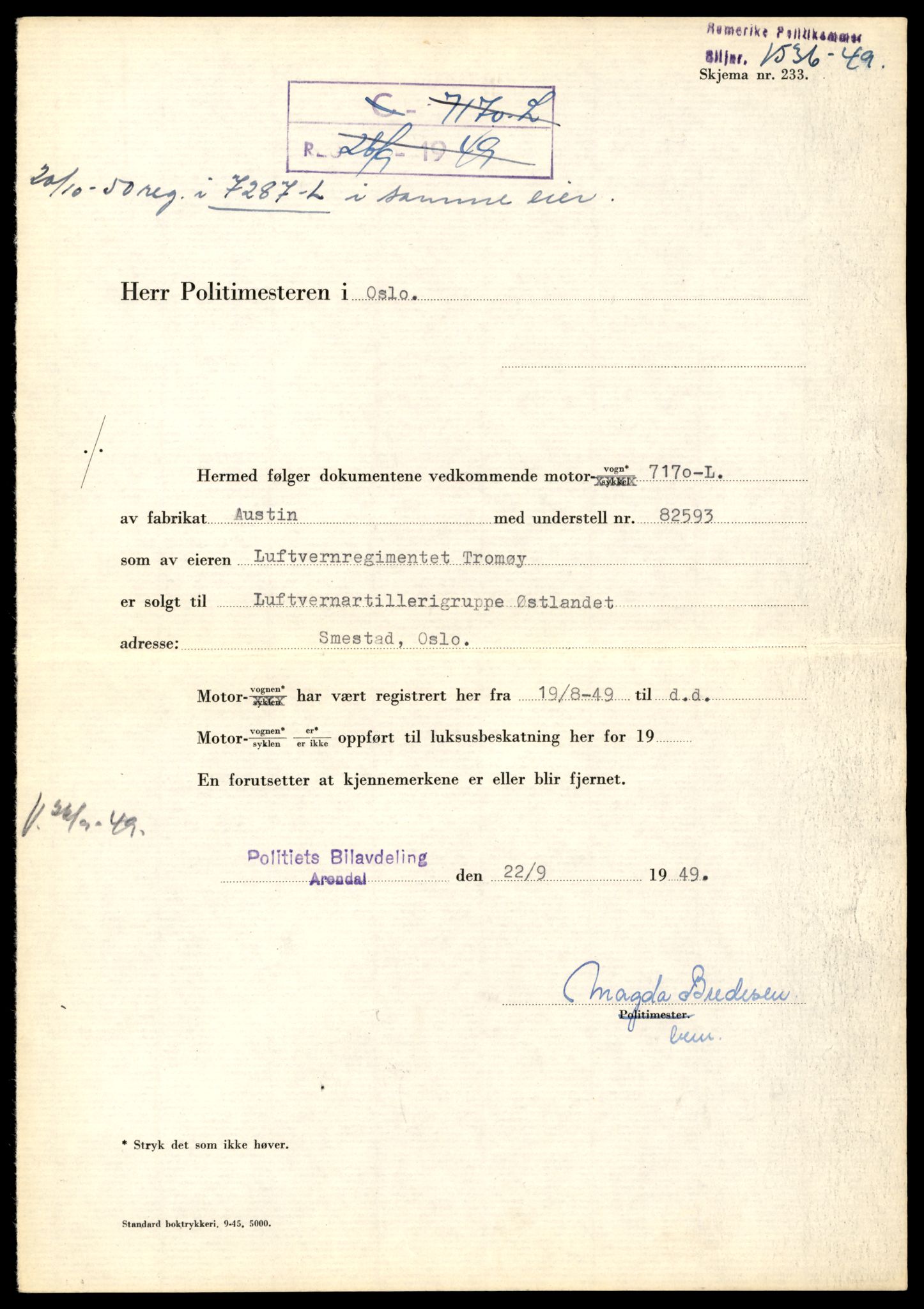 Møre og Romsdal vegkontor - Ålesund trafikkstasjon, AV/SAT-A-4099/F/Fe/L0036: Registreringskort for kjøretøy T 12831 - T 13030, 1927-1998, p. 417