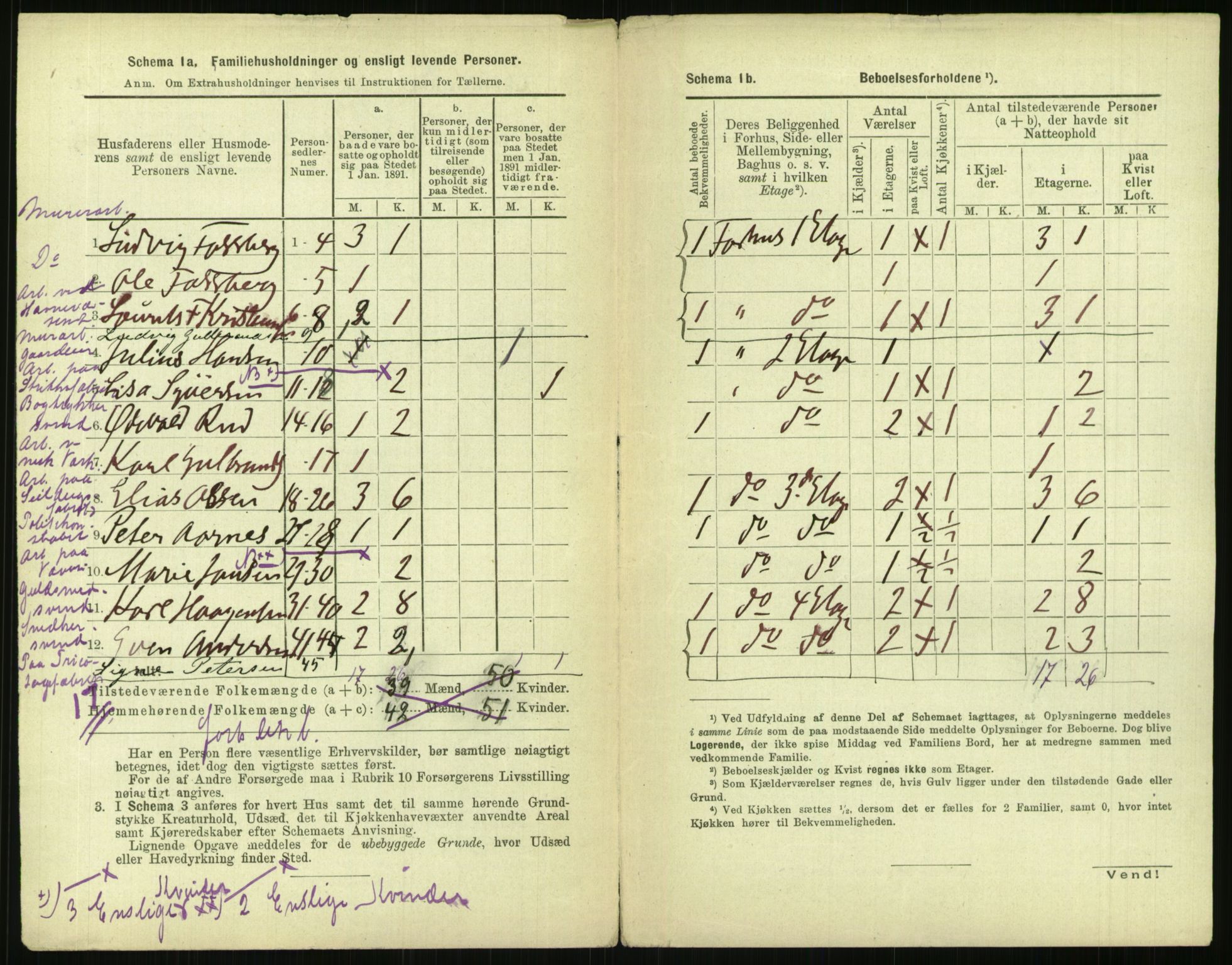 RA, 1891 census for 0301 Kristiania, 1891, p. 122900