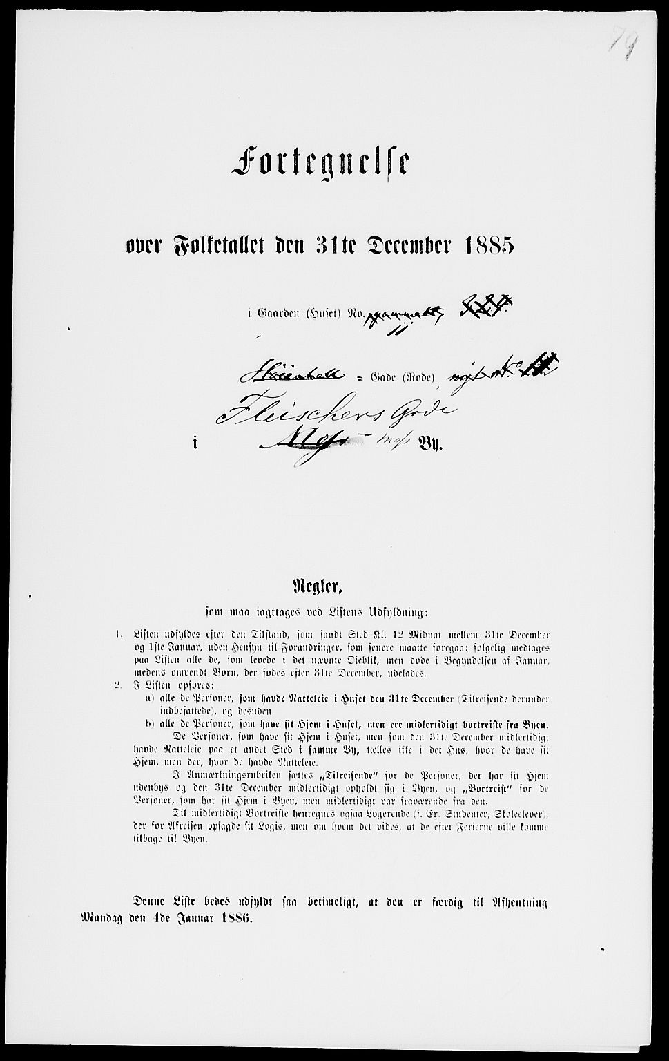 RA, 1885 census for 0104 Moss, 1885, p. 175