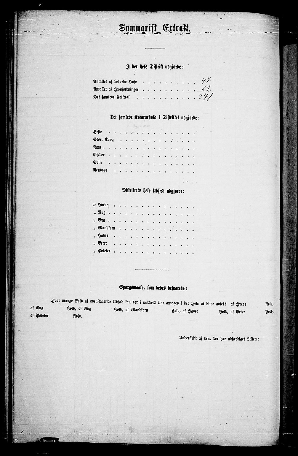 RA, 1865 census for Vestre Aker, 1865, p. 308