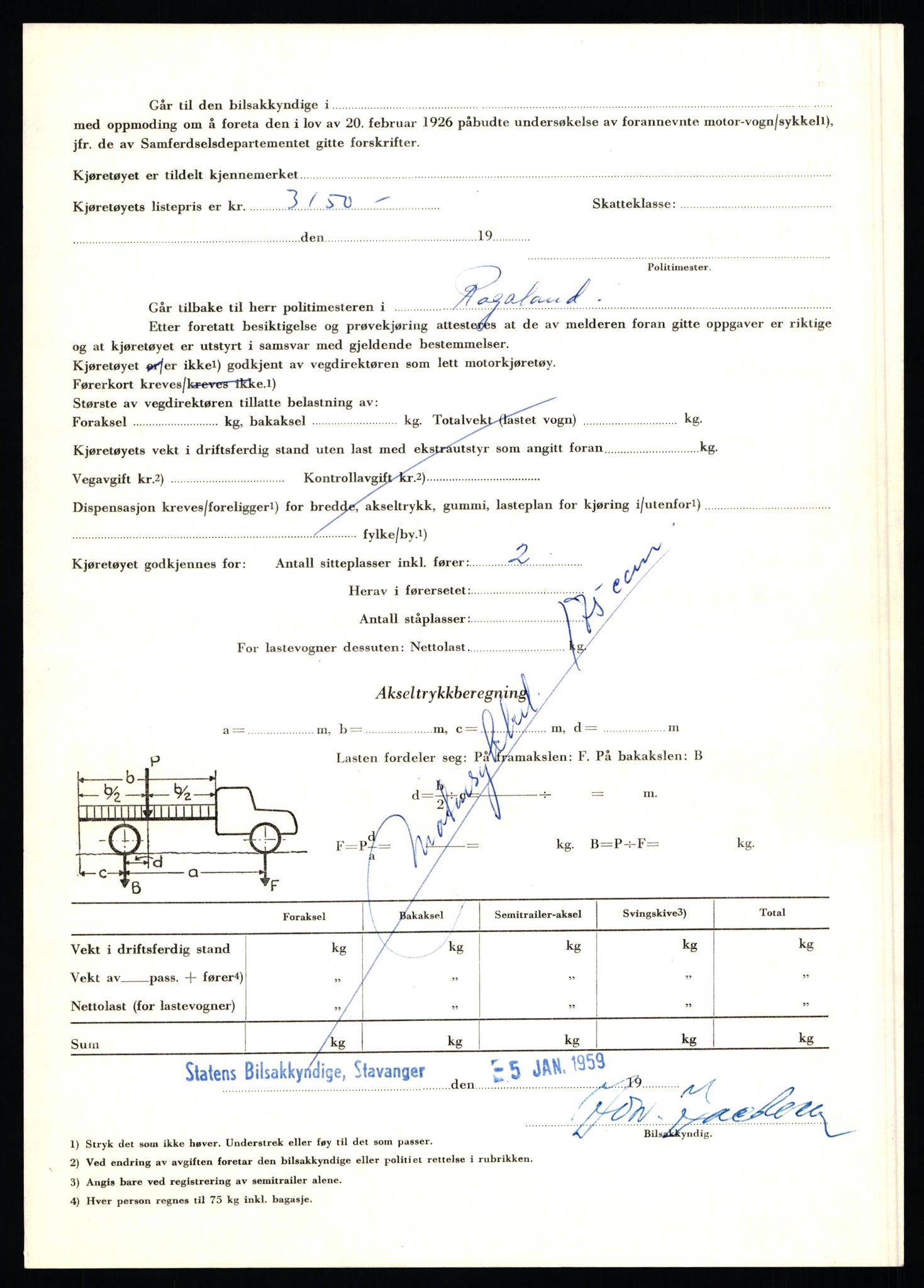 Stavanger trafikkstasjon, AV/SAST-A-101942/0/F/L0005: L-1350 - L-1699, 1930-1971, p. 1076