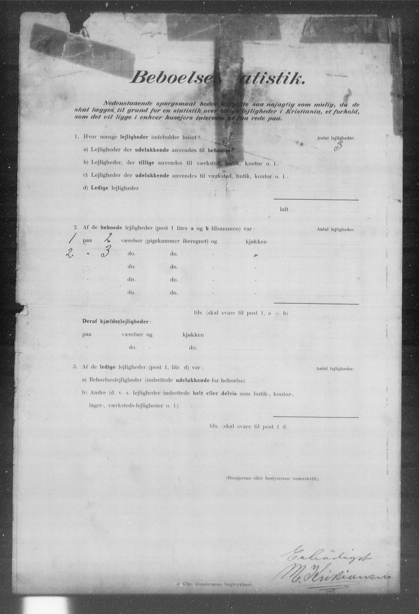 OBA, Municipal Census 1902 for Kristiania, 1902, p. 24008