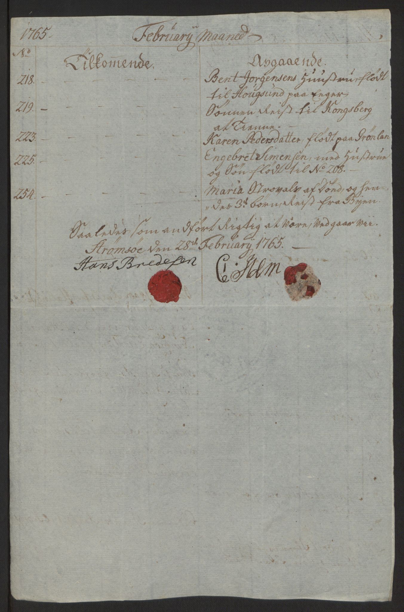 Rentekammeret inntil 1814, Reviderte regnskaper, Byregnskaper, AV/RA-EA-4066/R/Rg/L0144/0001: [G4] Kontribusjonsregnskap / Ekstraskatt, 1762-1767, p. 370