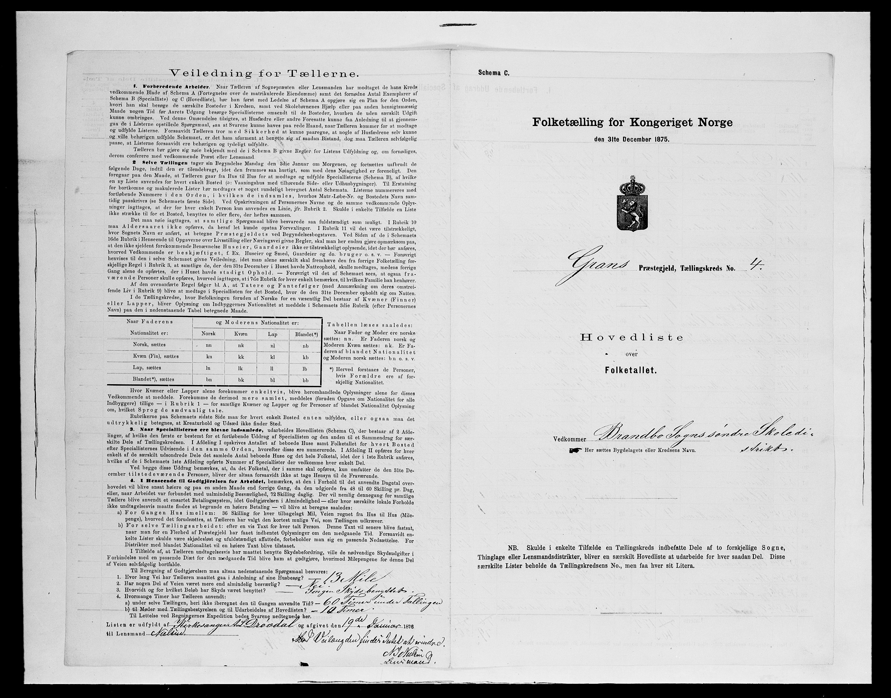 SAH, 1875 census for 0534P Gran, 1875, p. 30