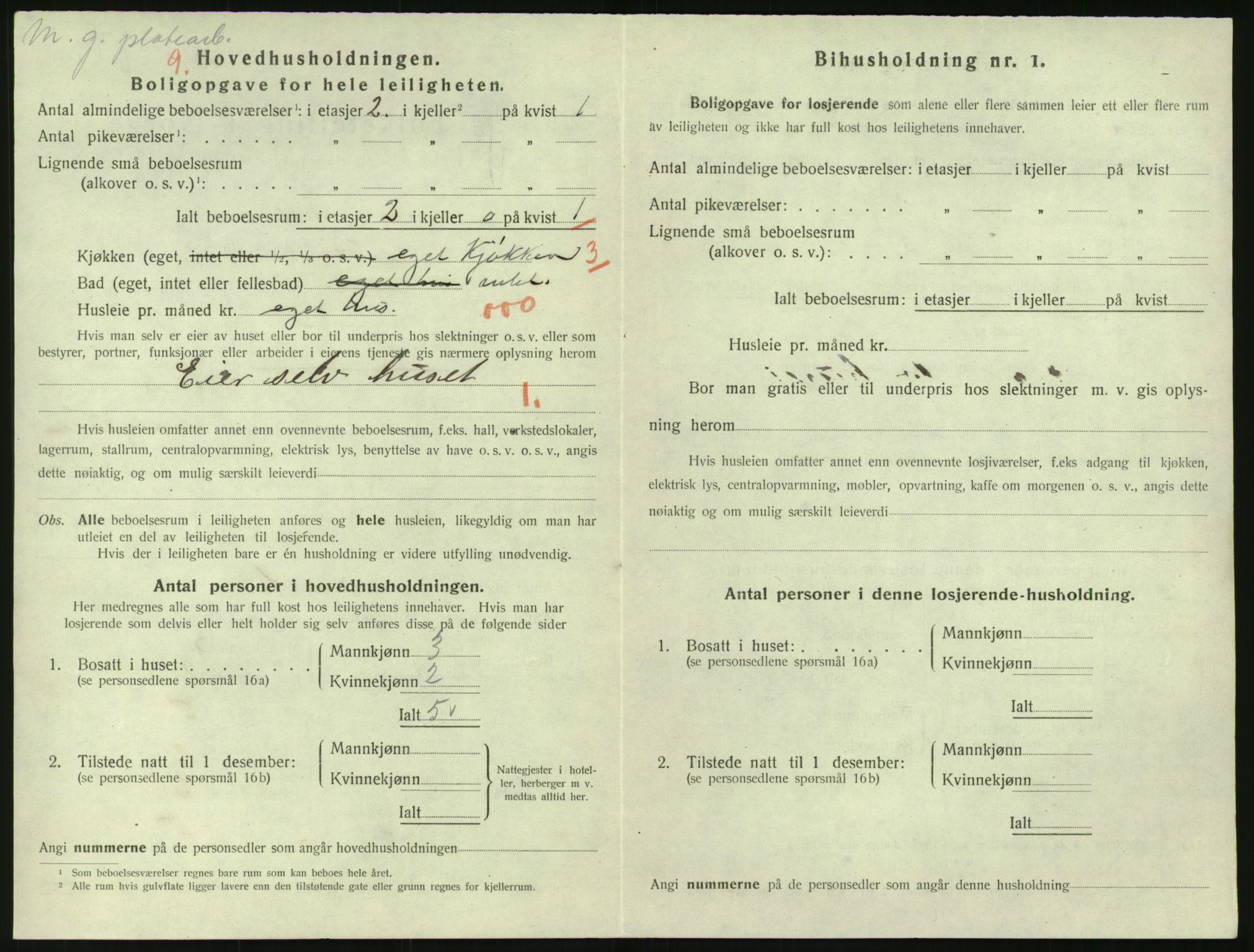 SAK, 1920 census for Risør, 1920, p. 1696