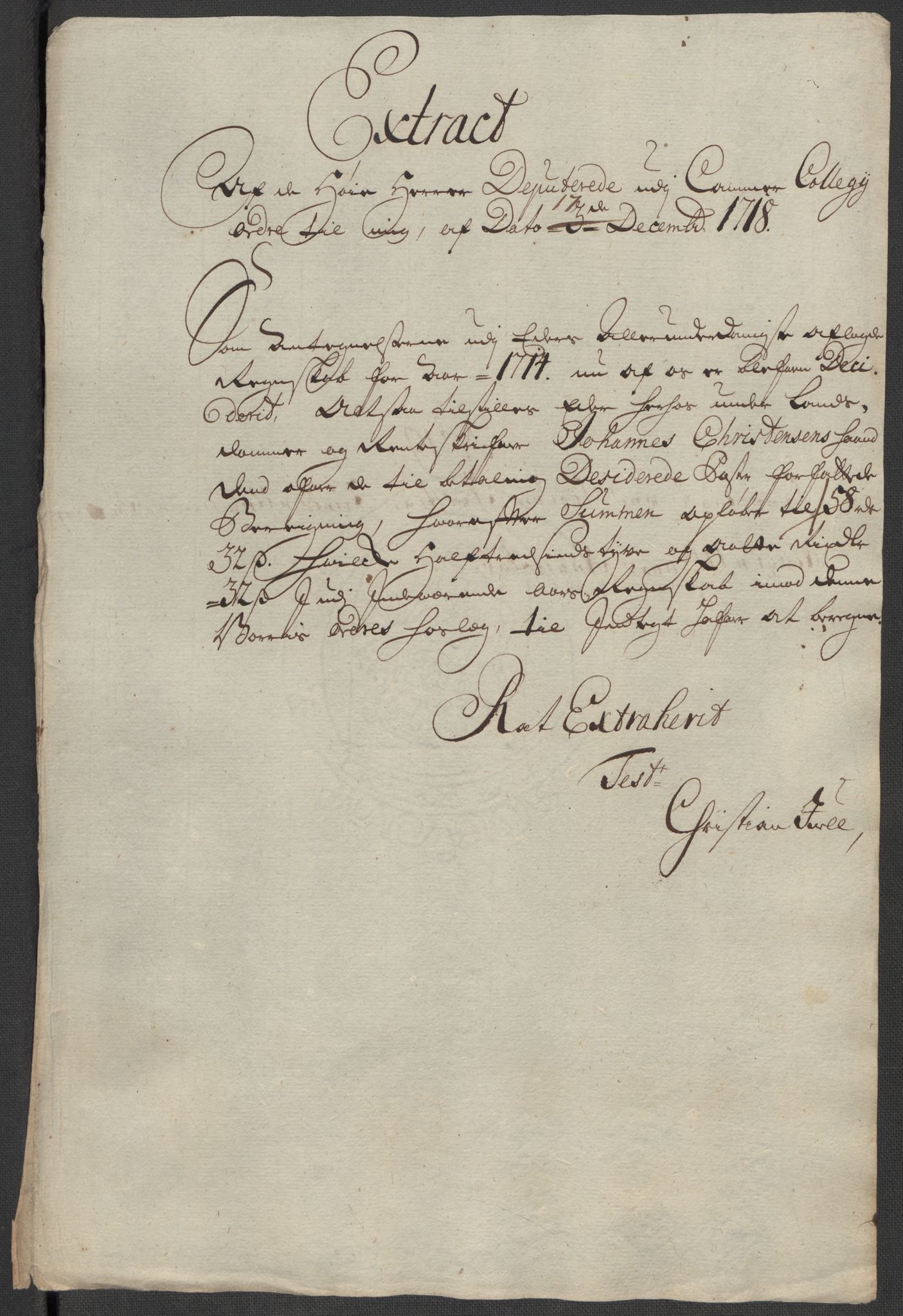 Rentekammeret inntil 1814, Reviderte regnskaper, Fogderegnskap, AV/RA-EA-4092/R13/L0857: Fogderegnskap Solør, Odal og Østerdal, 1718, p. 264