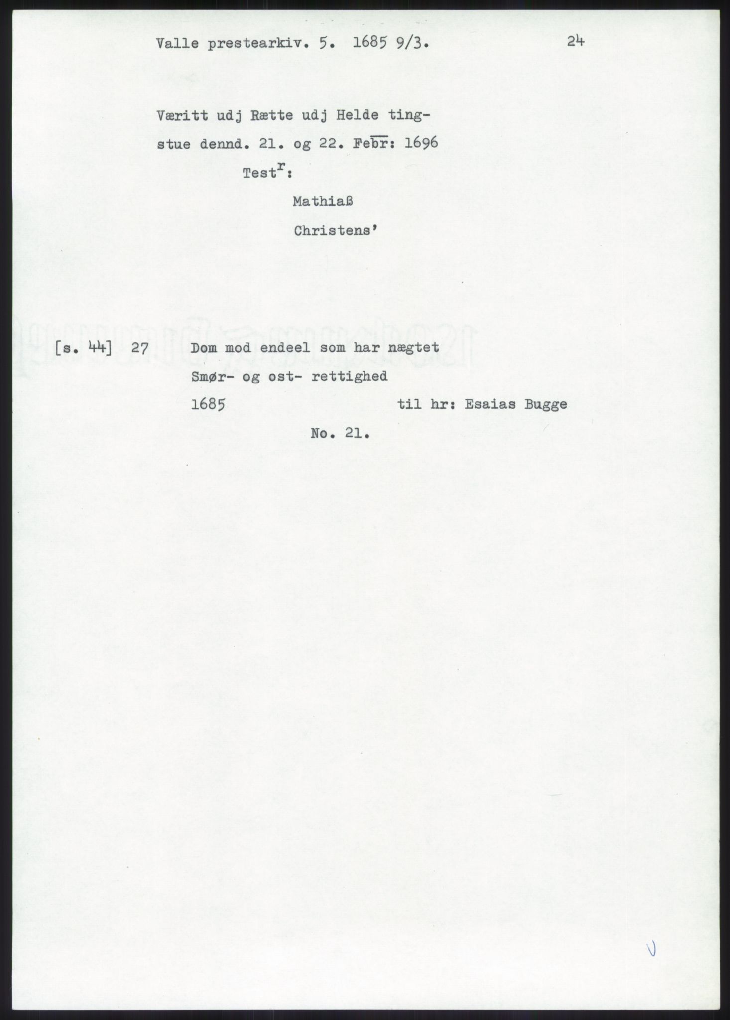 Samlinger til kildeutgivelse, Diplomavskriftsamlingen, AV/RA-EA-4053/H/Ha, p. 348