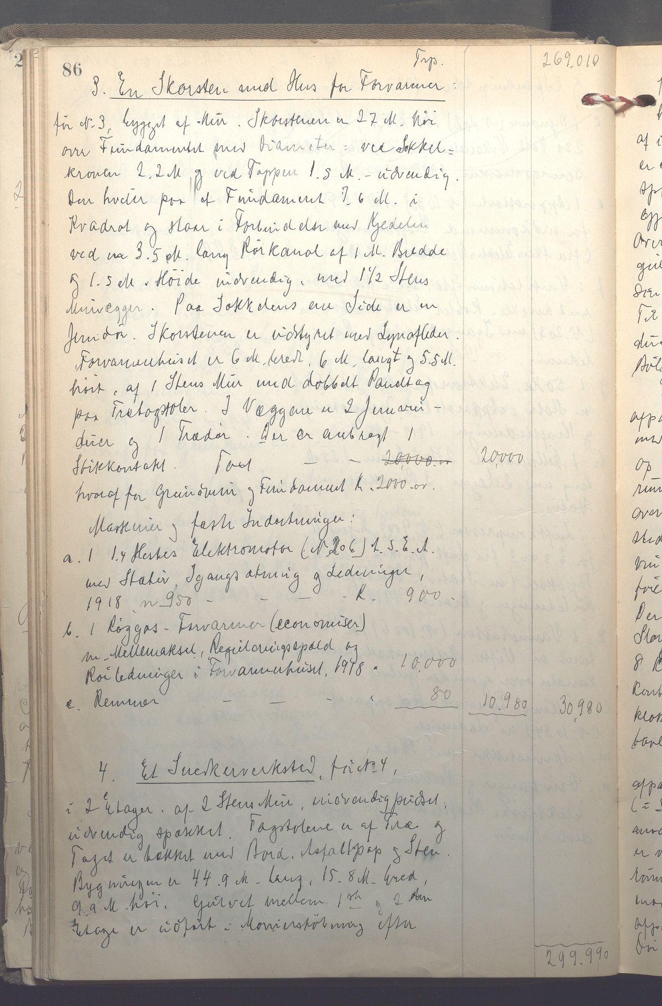 Lensmennene i Aker, OBA/A-10133/F/Fb/L0002: Branntakstprotokoll, 1922-1929, p. 86