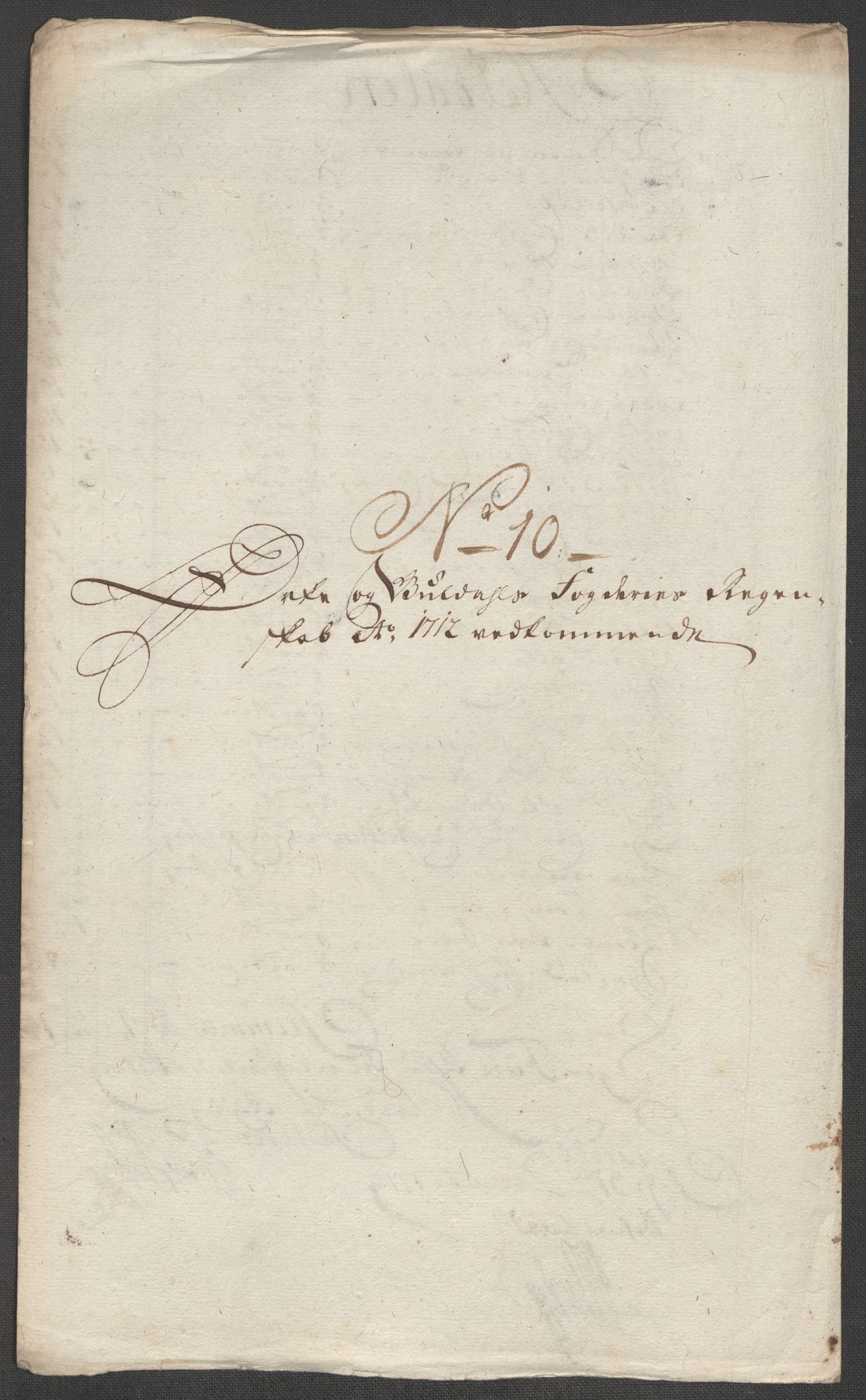 Rentekammeret inntil 1814, Reviderte regnskaper, Fogderegnskap, AV/RA-EA-4092/R60/L3963: Fogderegnskap Orkdal og Gauldal, 1712, p. 136