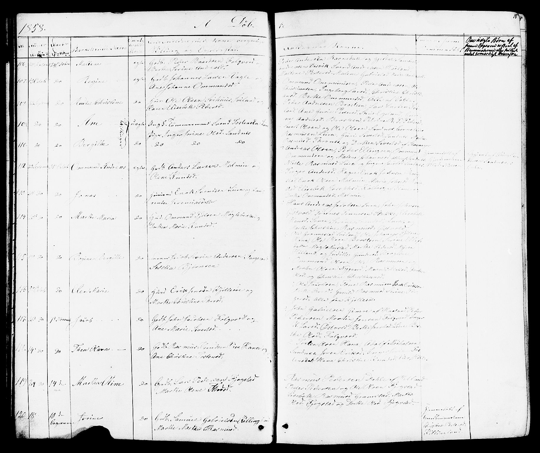 Høyland sokneprestkontor, AV/SAST-A-101799/001/30BB/L0001: Parish register (copy) no. B 1, 1854-1873, p. 18