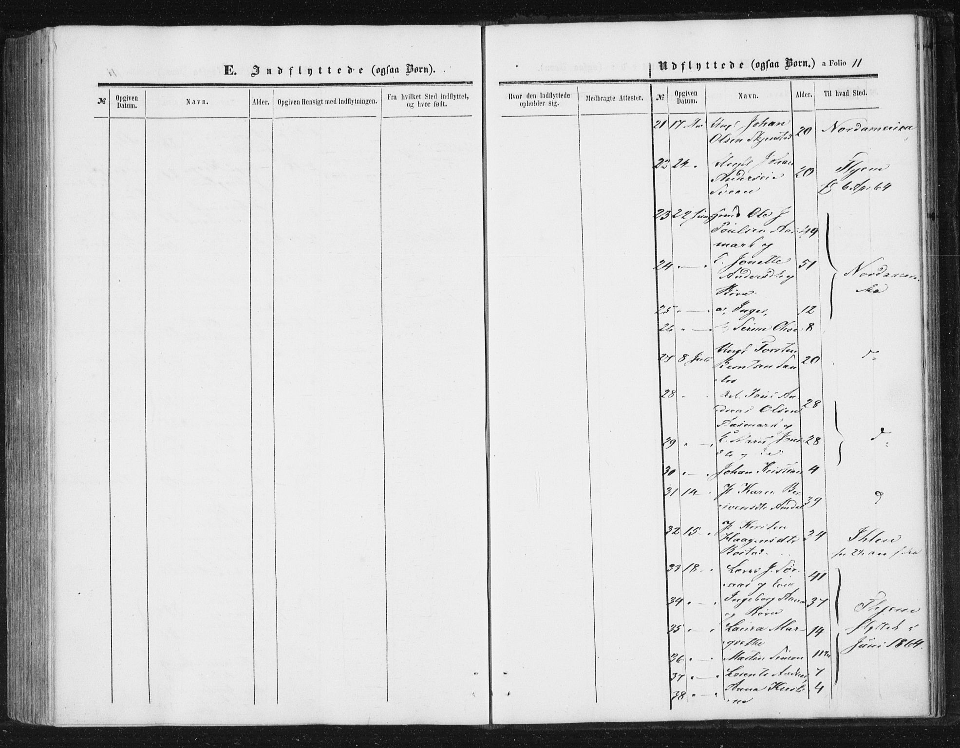 Ministerialprotokoller, klokkerbøker og fødselsregistre - Sør-Trøndelag, SAT/A-1456/616/L0408: Parish register (official) no. 616A05, 1857-1865, p. 11