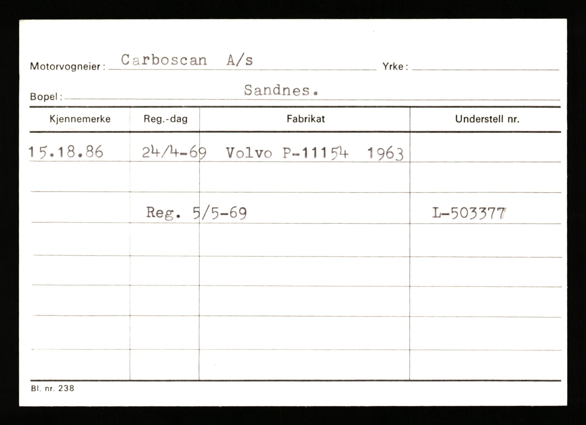 Stavanger trafikkstasjon, AV/SAST-A-101942/0/G/L0010: Registreringsnummer: 130000 - 239953, 1930-1971, p. 733