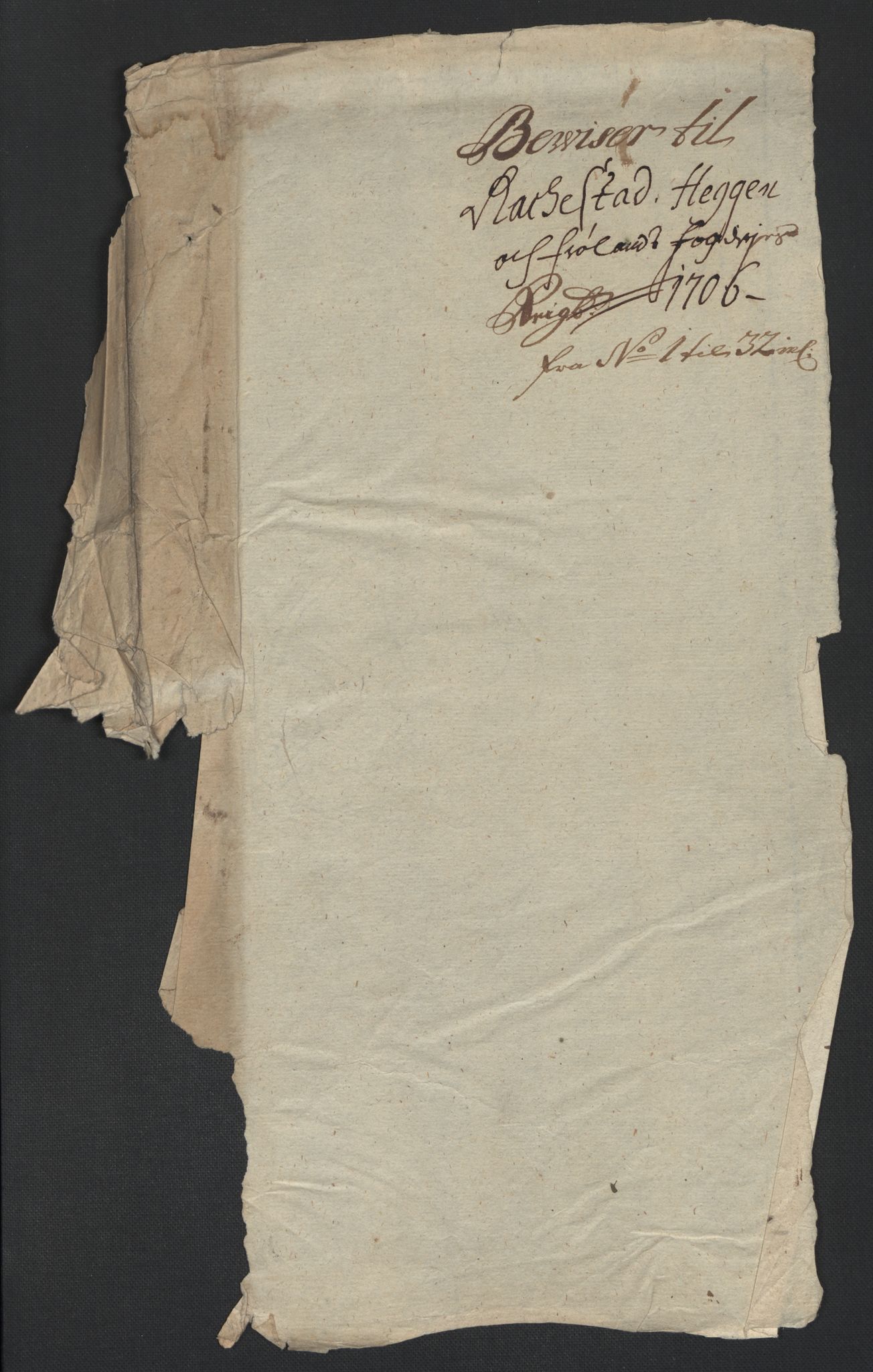 Rentekammeret inntil 1814, Reviderte regnskaper, Fogderegnskap, AV/RA-EA-4092/R07/L0298: Fogderegnskap Rakkestad, Heggen og Frøland, 1706, p. 22