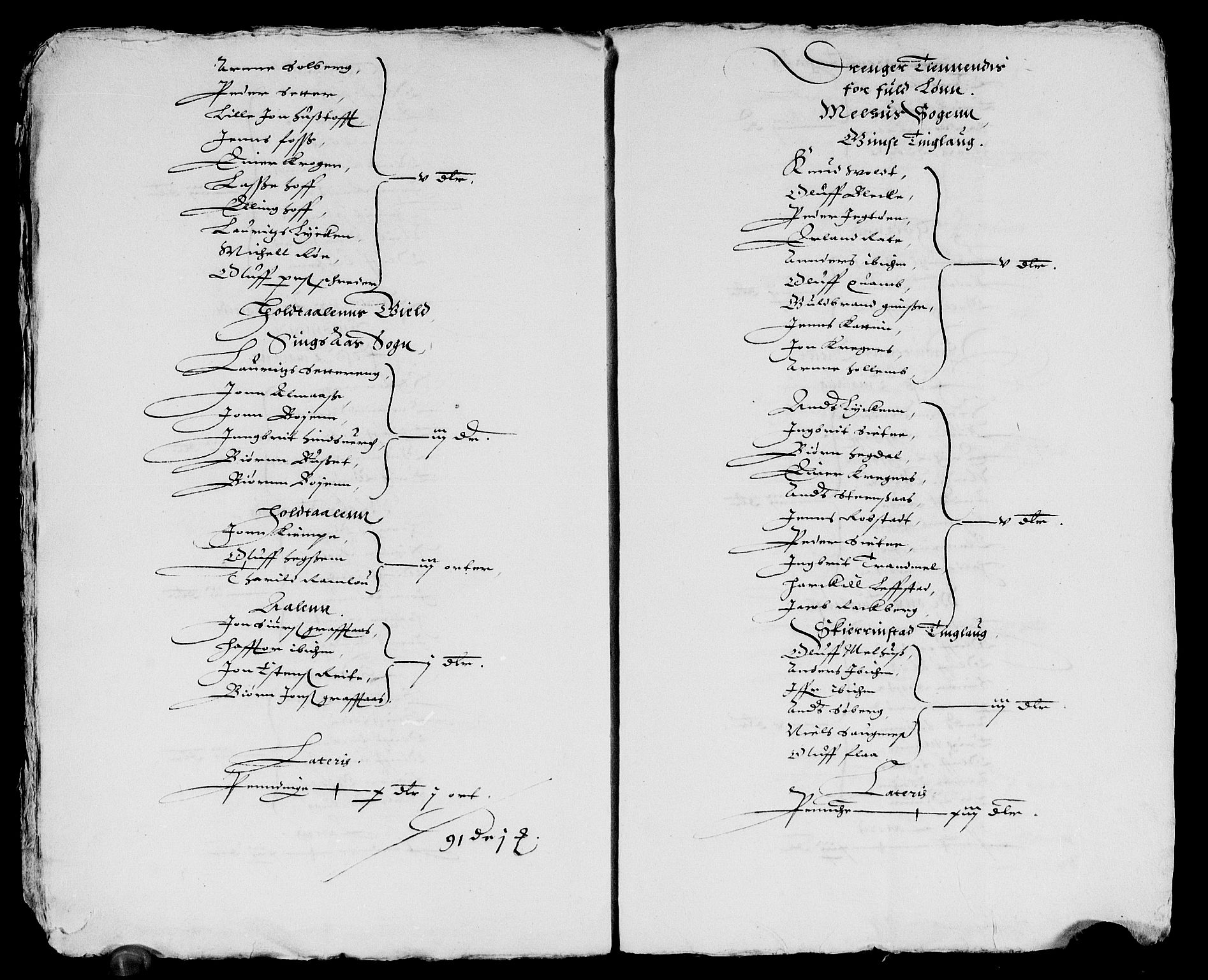 Rentekammeret inntil 1814, Reviderte regnskaper, Lensregnskaper, AV/RA-EA-5023/R/Rb/Rbw/L0012: Trondheim len, 1613-1615