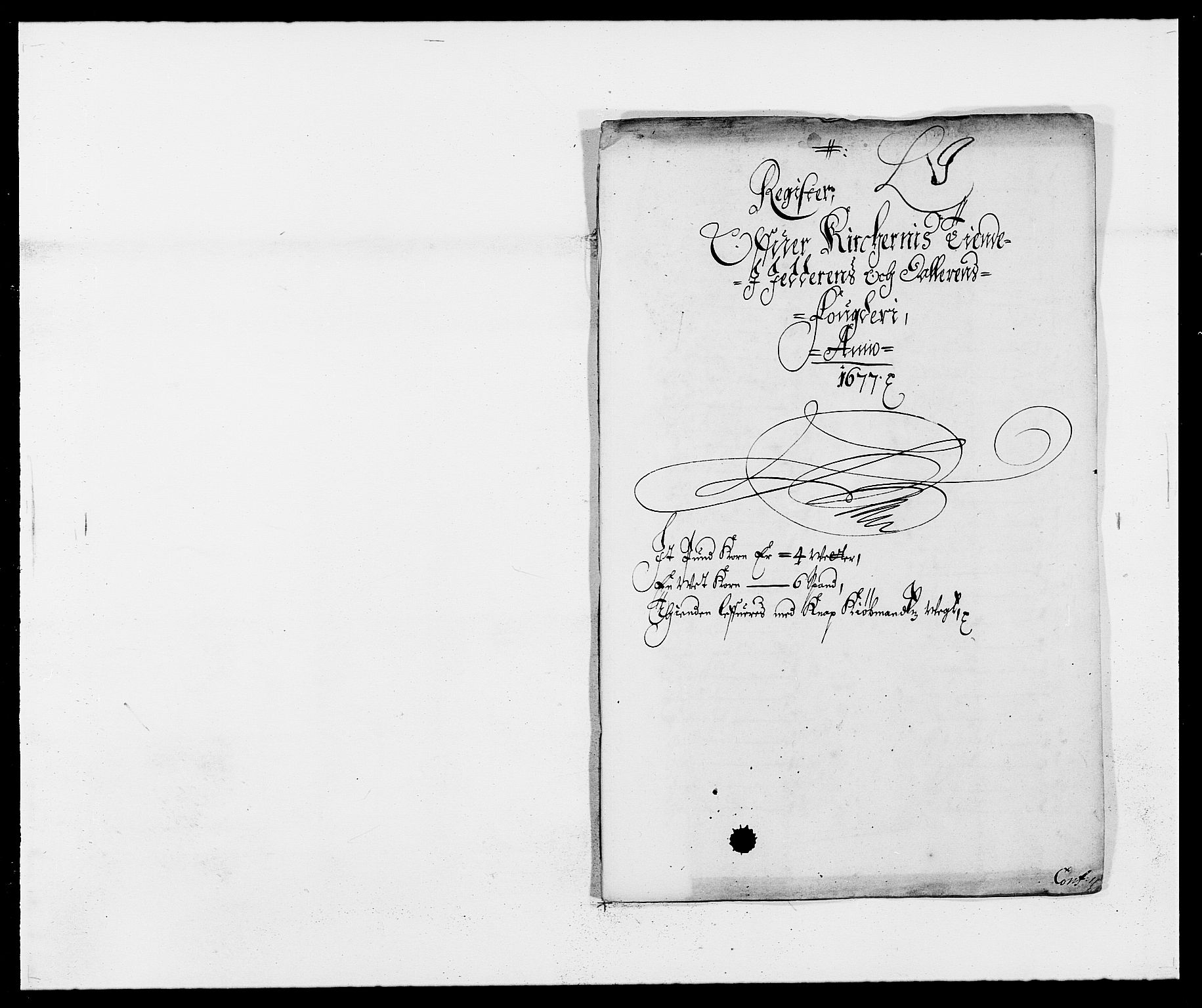 Rentekammeret inntil 1814, Reviderte regnskaper, Fogderegnskap, AV/RA-EA-4092/R46/L2717: Fogderegnskap Jæren og Dalane, 1677, p. 261