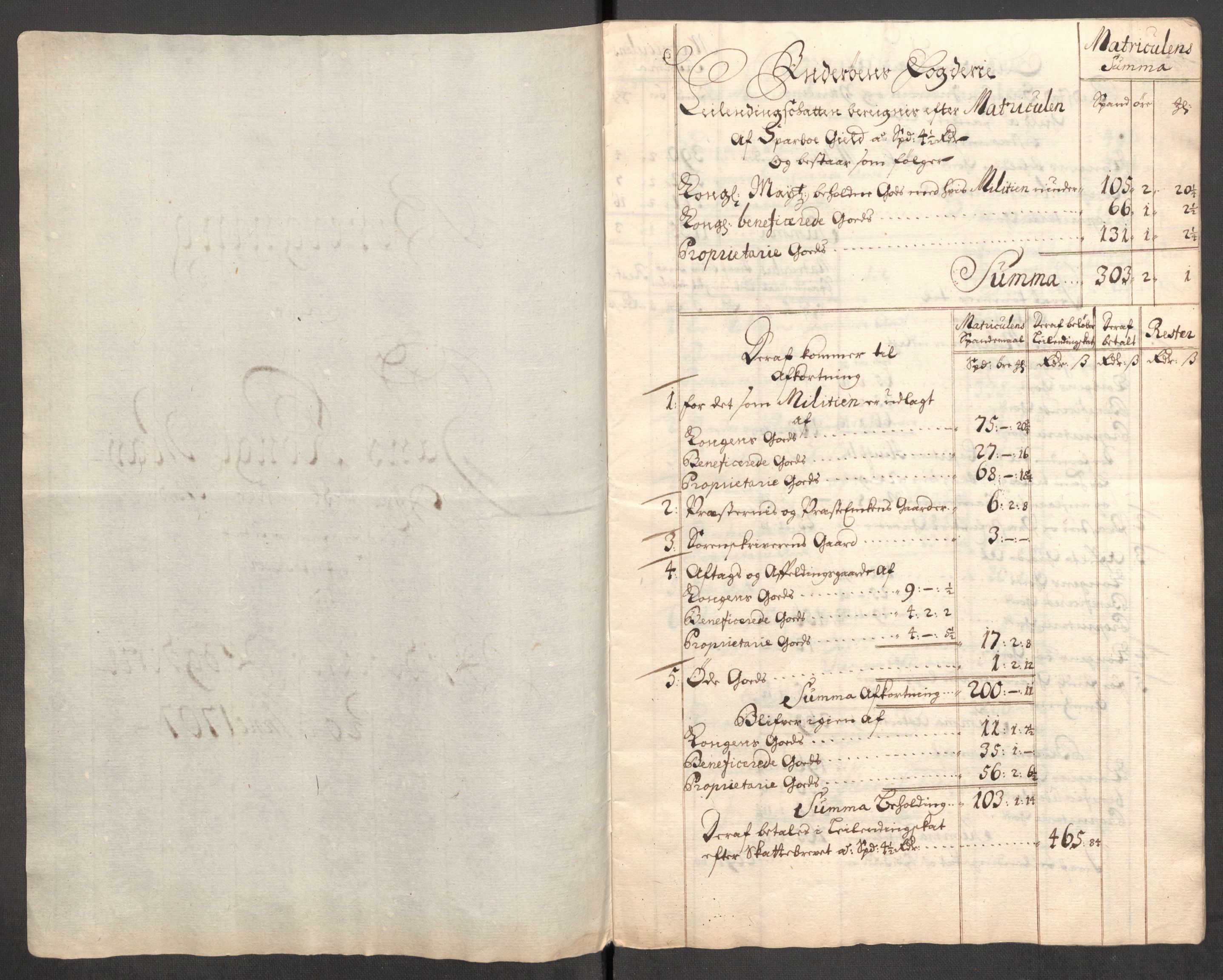 Rentekammeret inntil 1814, Reviderte regnskaper, Fogderegnskap, RA/EA-4092/R63/L4315: Fogderegnskap Inderøy, 1706-1707, p. 267
