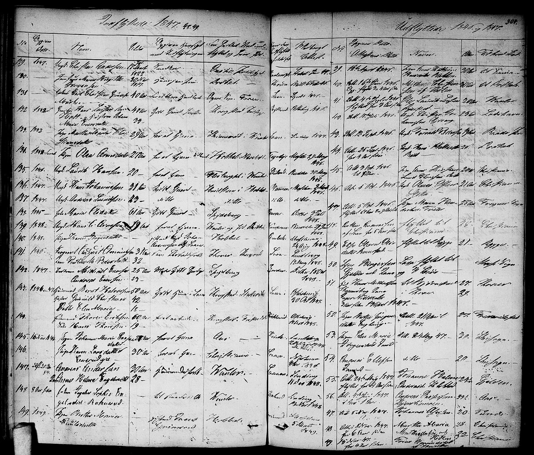 Vestby prestekontor Kirkebøker, AV/SAO-A-10893/F/Fa/L0006: Parish register (official) no. I 6, 1827-1849, p. 304