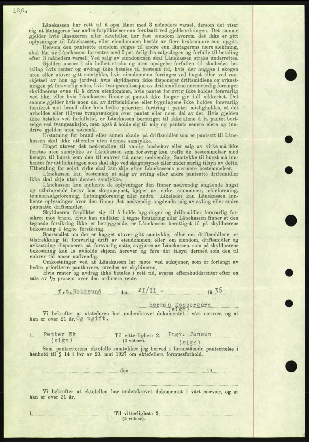 Eiker, Modum og Sigdal sorenskriveri, SAKO/A-123/G/Ga/Gab/L0034: Mortgage book no. A4, 1936-1937, Diary no: : 2792/1936