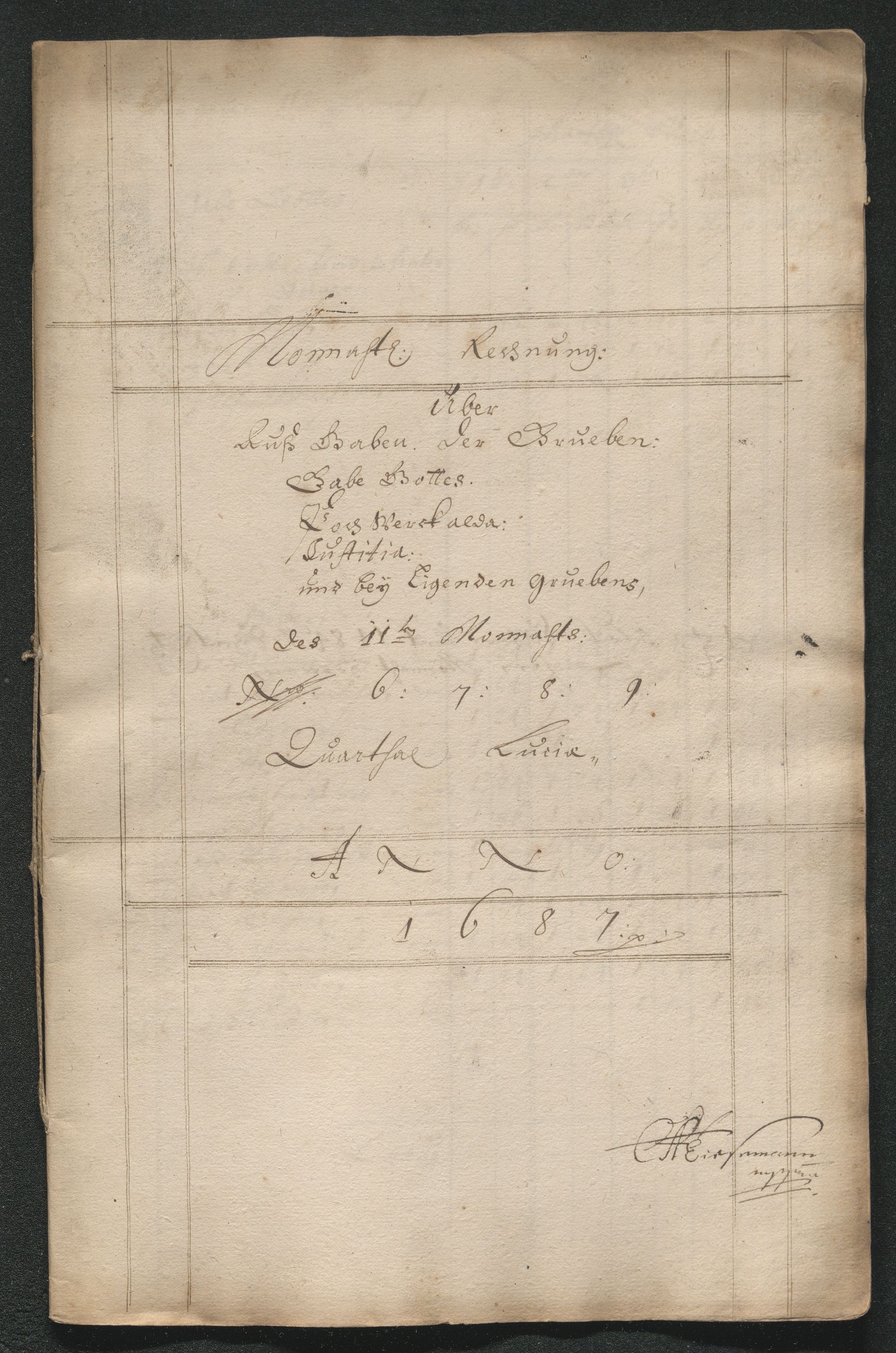 Kongsberg Sølvverk 1623-1816, SAKO/EA-3135/001/D/Dc/Dcd/L0064: Utgiftsregnskap for gruver m.m. , 1687, p. 383