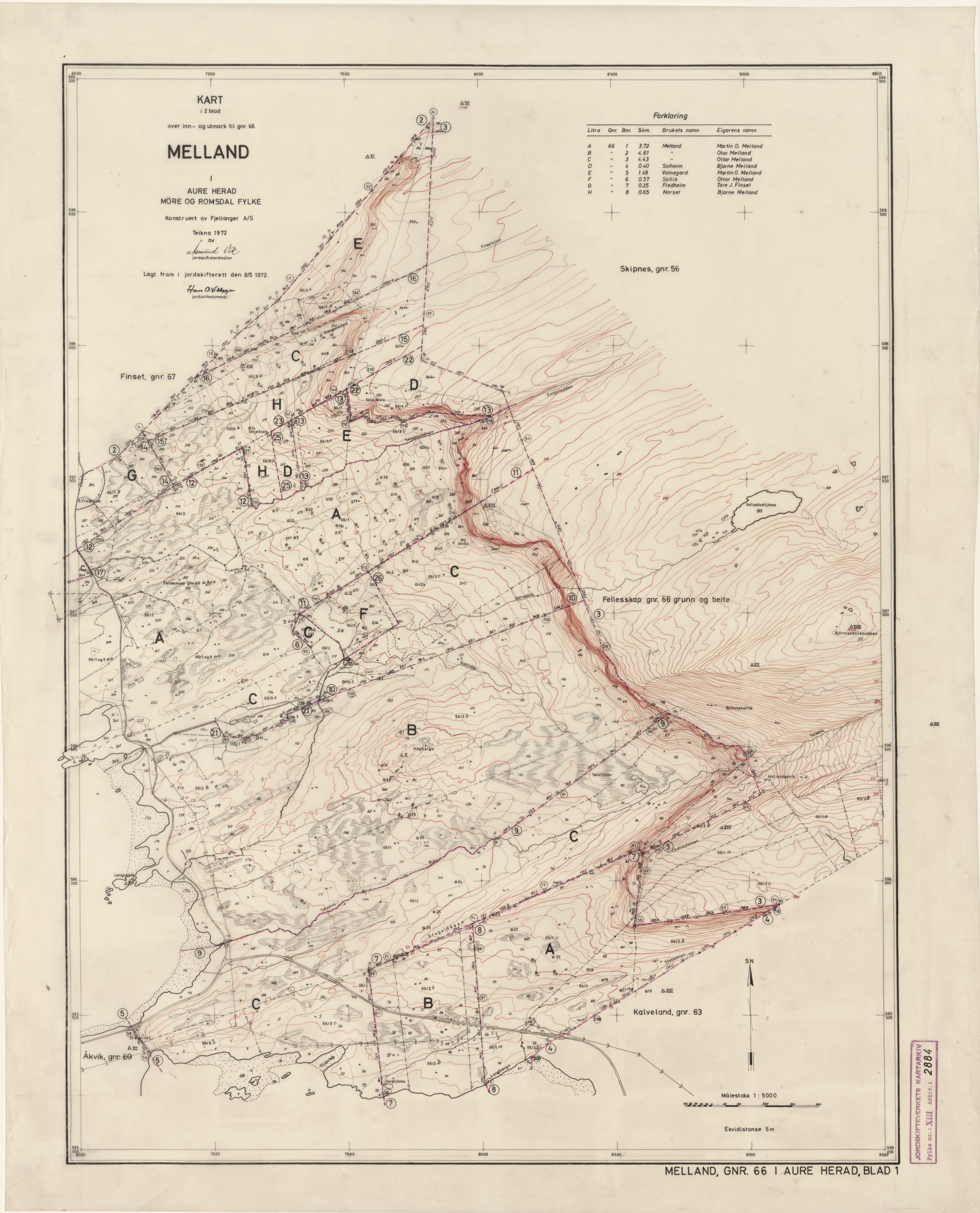 Jordskifteverkets kartarkiv, AV/RA-S-3929/T, 1859-1988, p. 3639