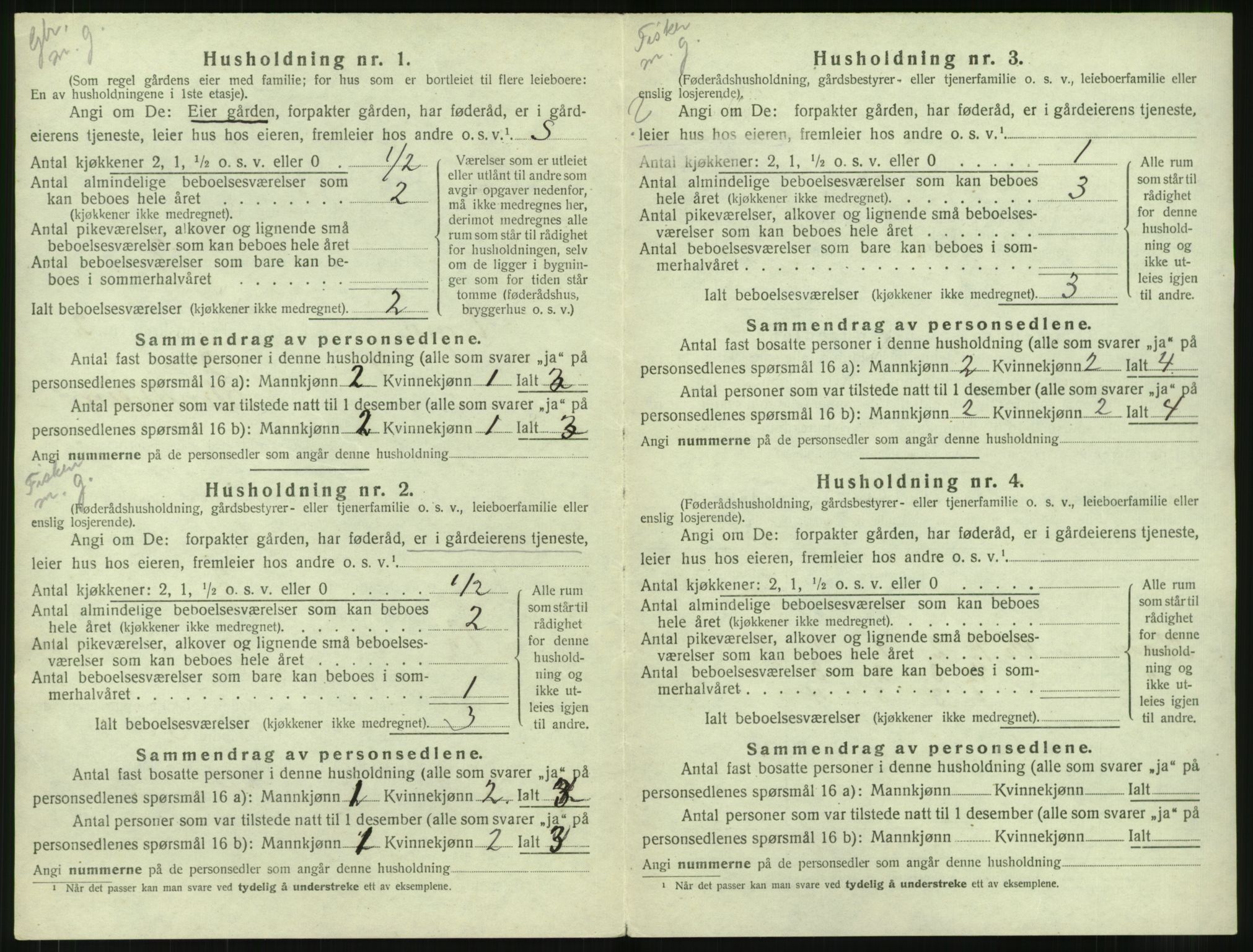 SAT, 1920 census for Vigra, 1920, p. 87