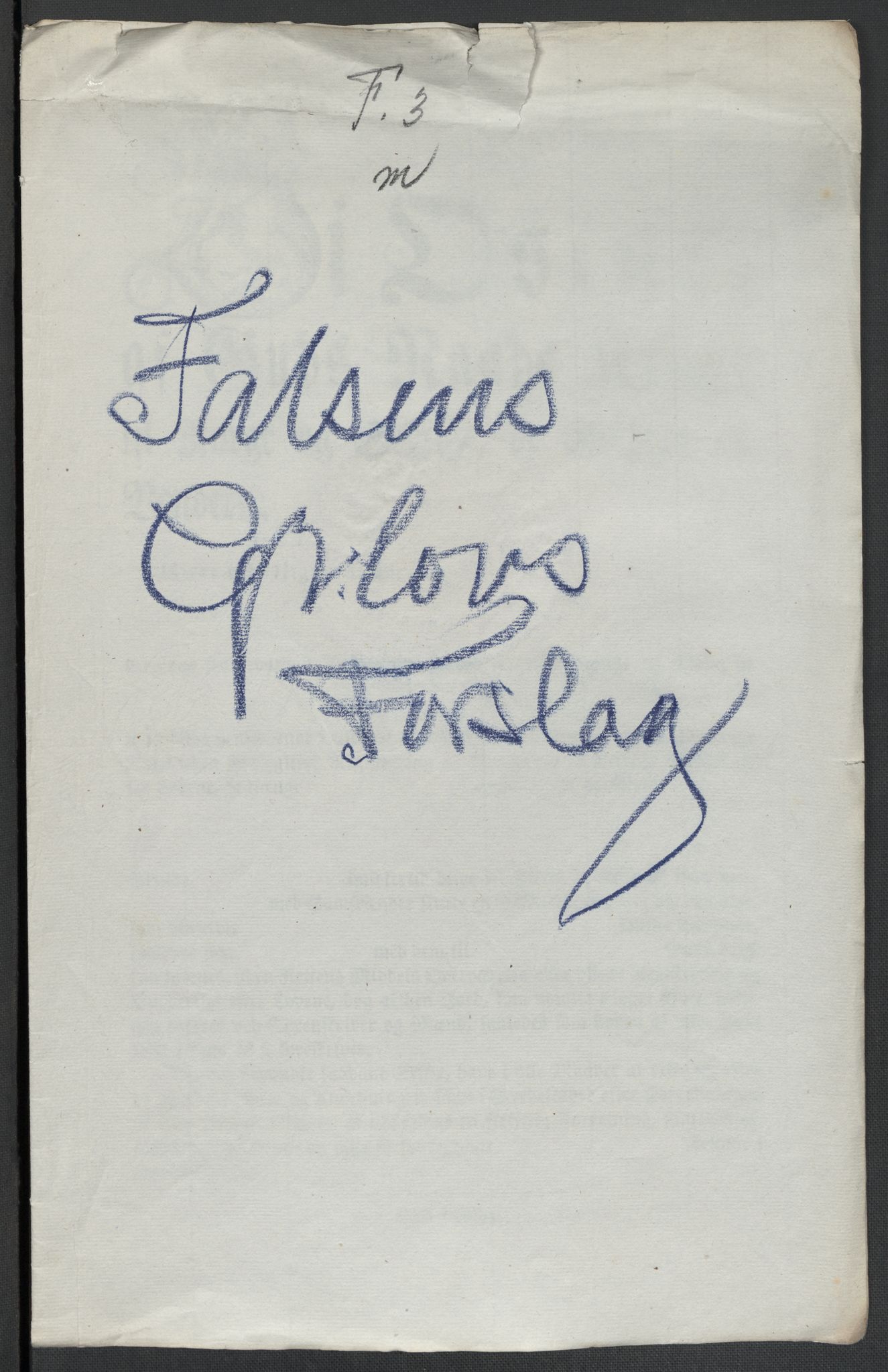 Christie, Wilhelm Frimann Koren, AV/RA-PA-0014/F/L0006: Christies dokumenter fra Stortinget, 1817-1818, p. 460