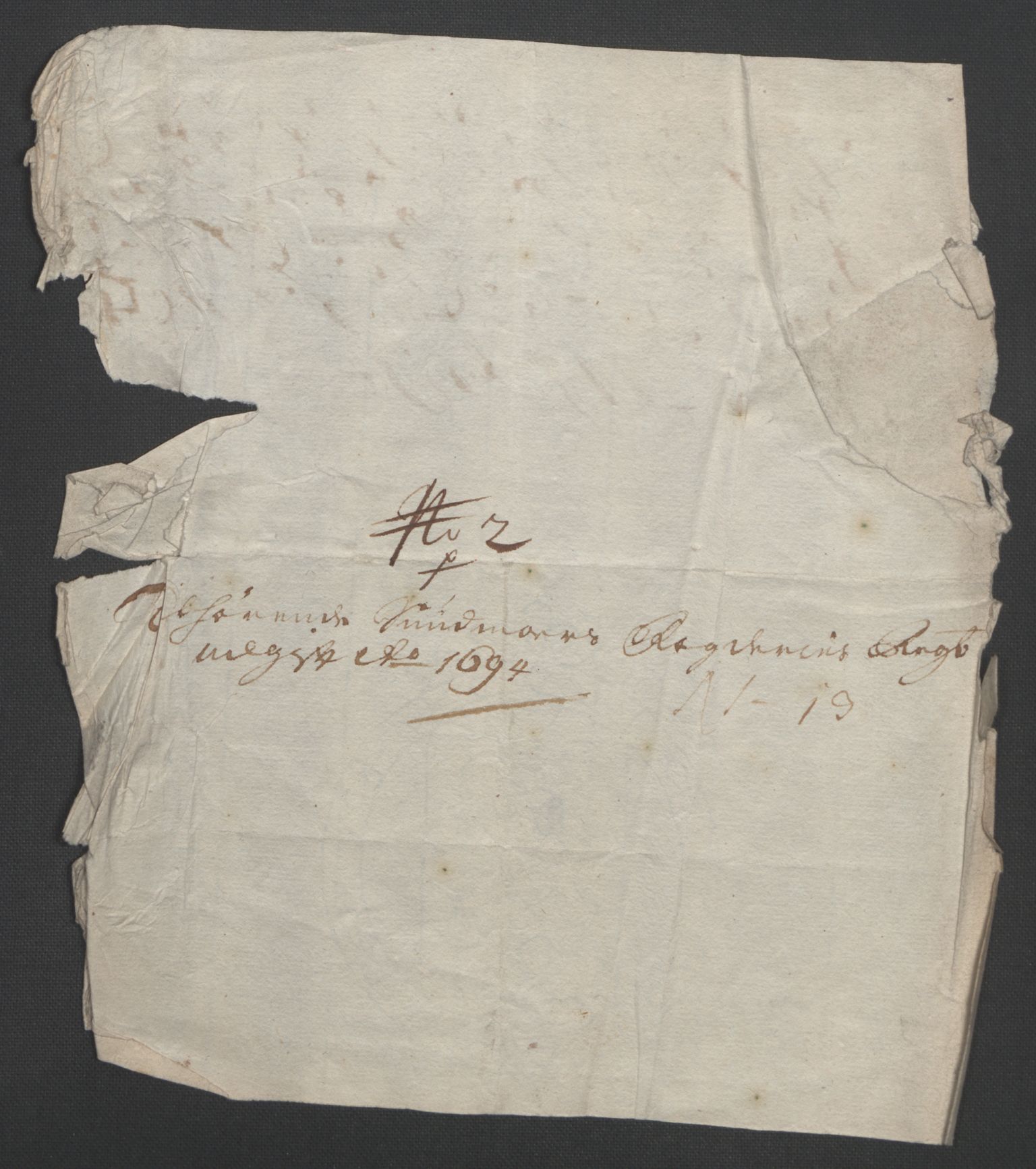 Rentekammeret inntil 1814, Reviderte regnskaper, Fogderegnskap, AV/RA-EA-4092/R54/L3555: Fogderegnskap Sunnmøre, 1694-1695, p. 179