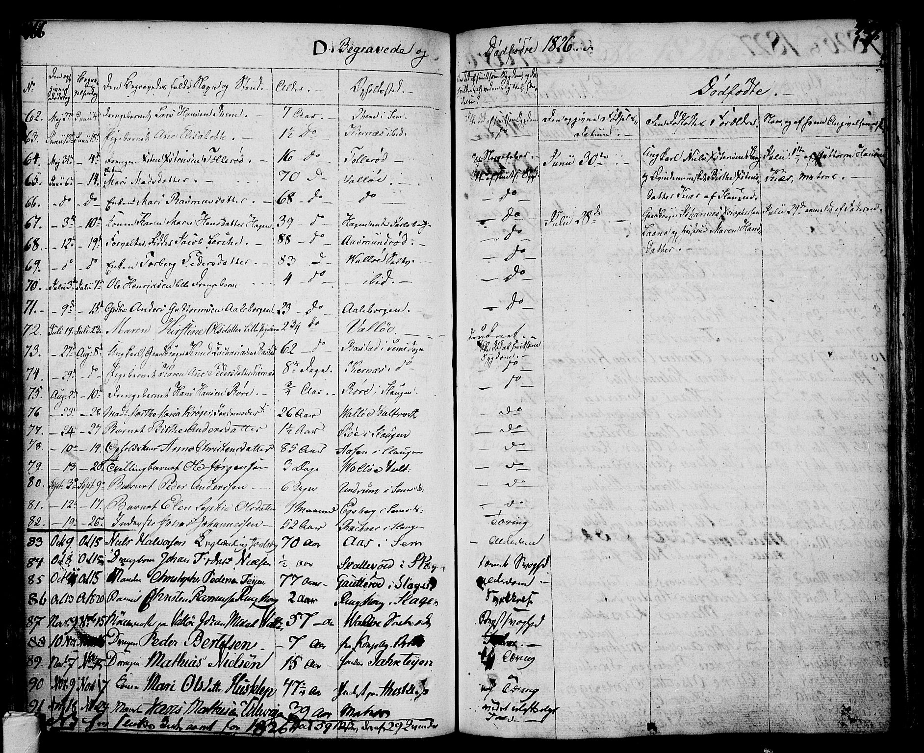 Sem kirkebøker, AV/SAKO-A-5/F/Fa/L0005: Parish register (official) no. I 5, 1825-1842, p. 466-467