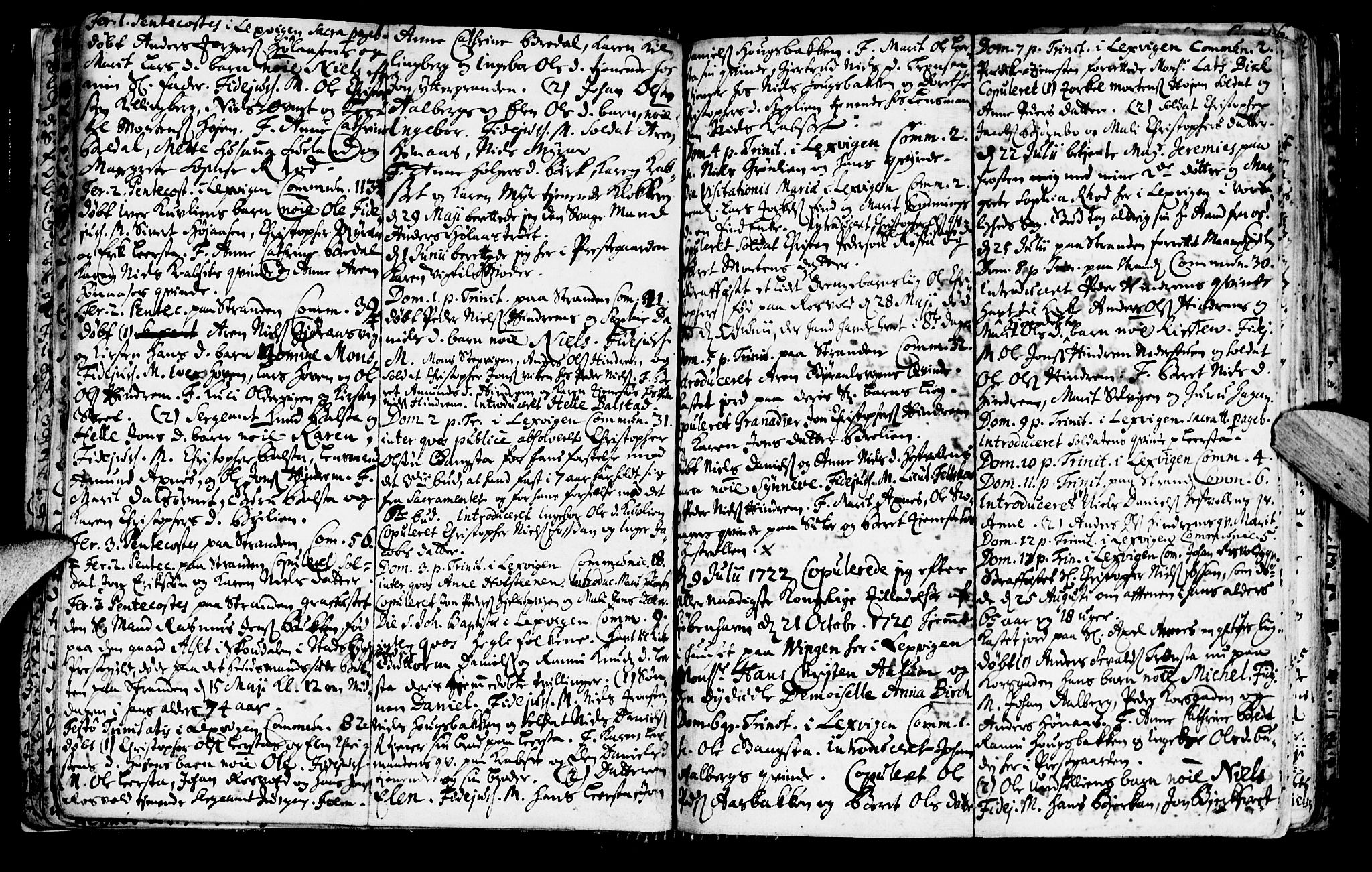 Ministerialprotokoller, klokkerbøker og fødselsregistre - Nord-Trøndelag, SAT/A-1458/701/L0001: Parish register (official) no. 701A01, 1717-1731, p. 18