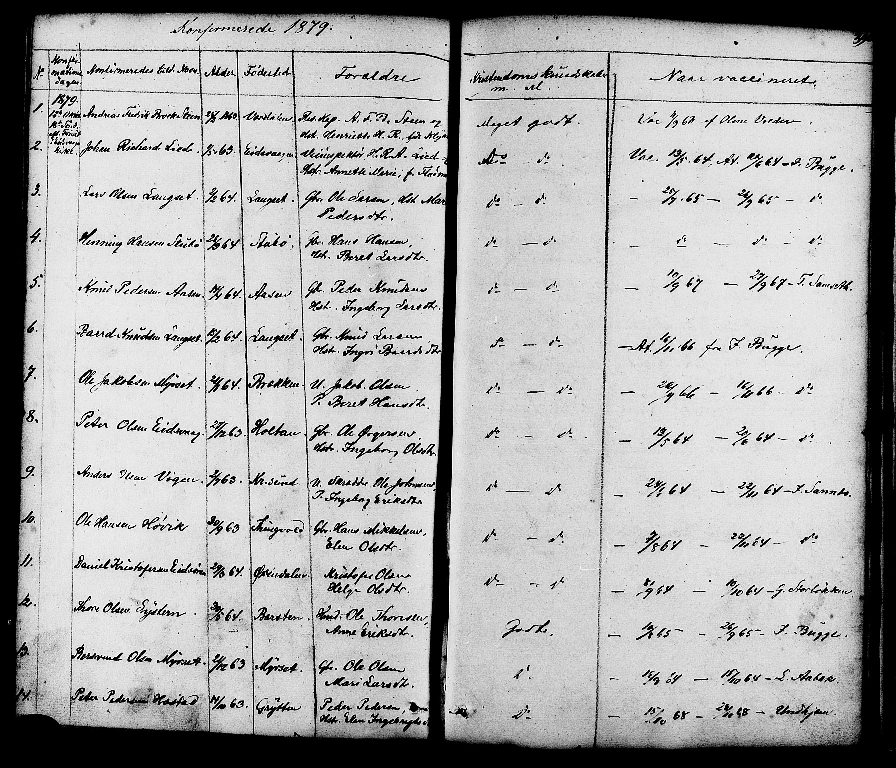 Ministerialprotokoller, klokkerbøker og fødselsregistre - Møre og Romsdal, SAT/A-1454/551/L0625: Parish register (official) no. 551A05, 1846-1879, p. 390