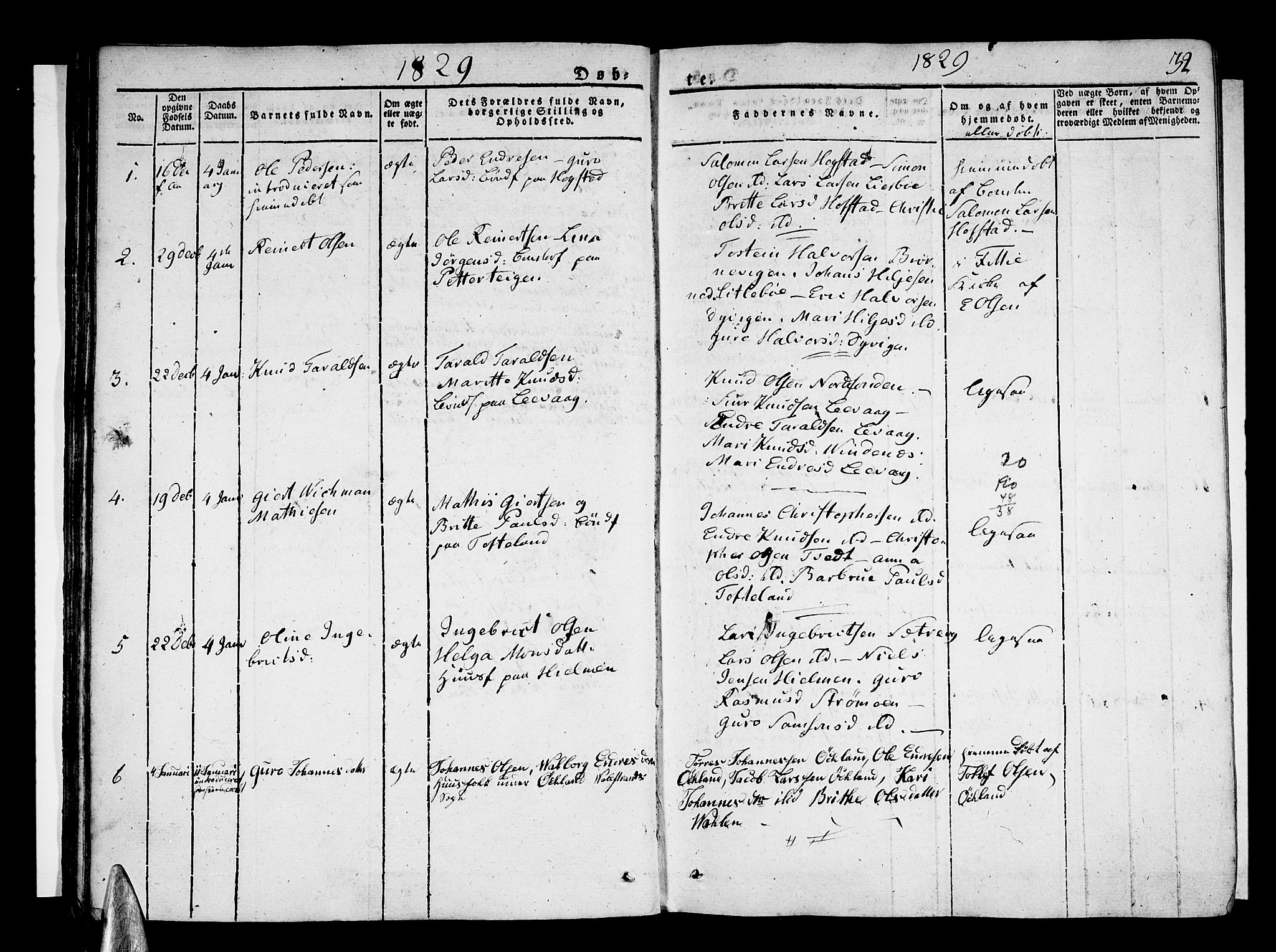 Stord sokneprestembete, SAB/A-78201/H/Haa: Parish register (official) no. A 6, 1826-1840, p. 32