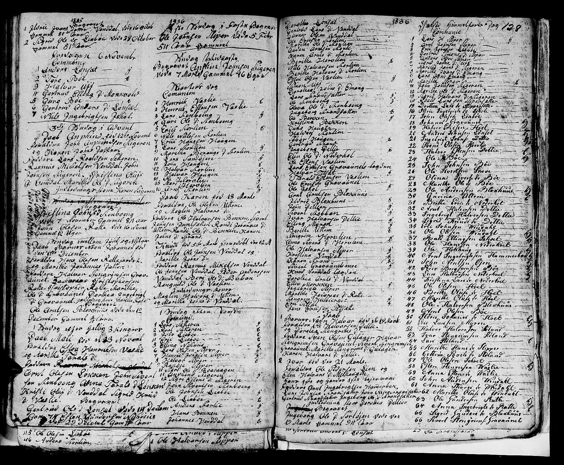 Ministerialprotokoller, klokkerbøker og fødselsregistre - Sør-Trøndelag, SAT/A-1456/679/L0921: Parish register (copy) no. 679C01, 1792-1840, p. 128