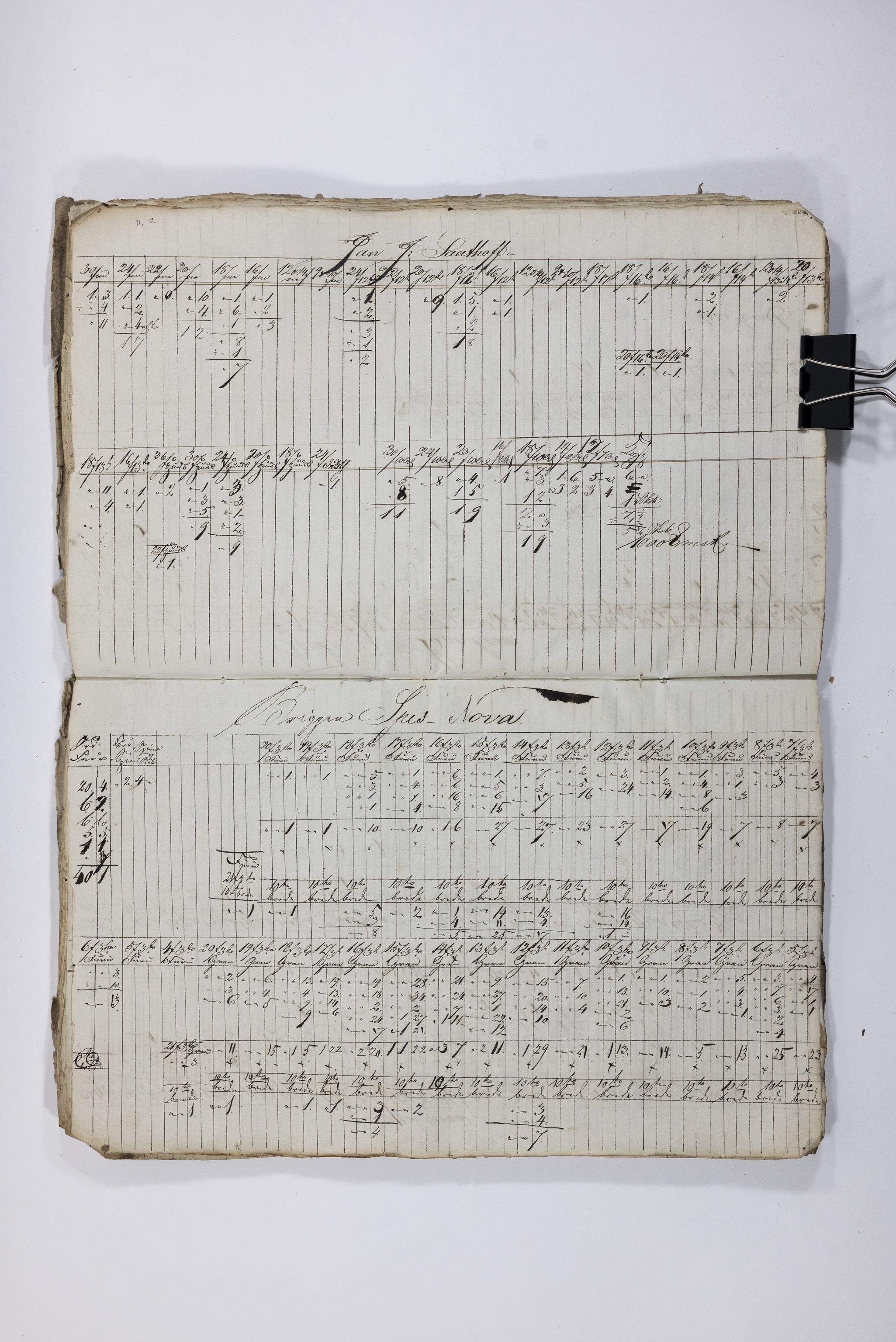 Blehr/ Kjellestad, TEMU/TGM-A-1212/E/Eb/L0002: Ladnings Bog for aaret 1834, 1834, p. 21