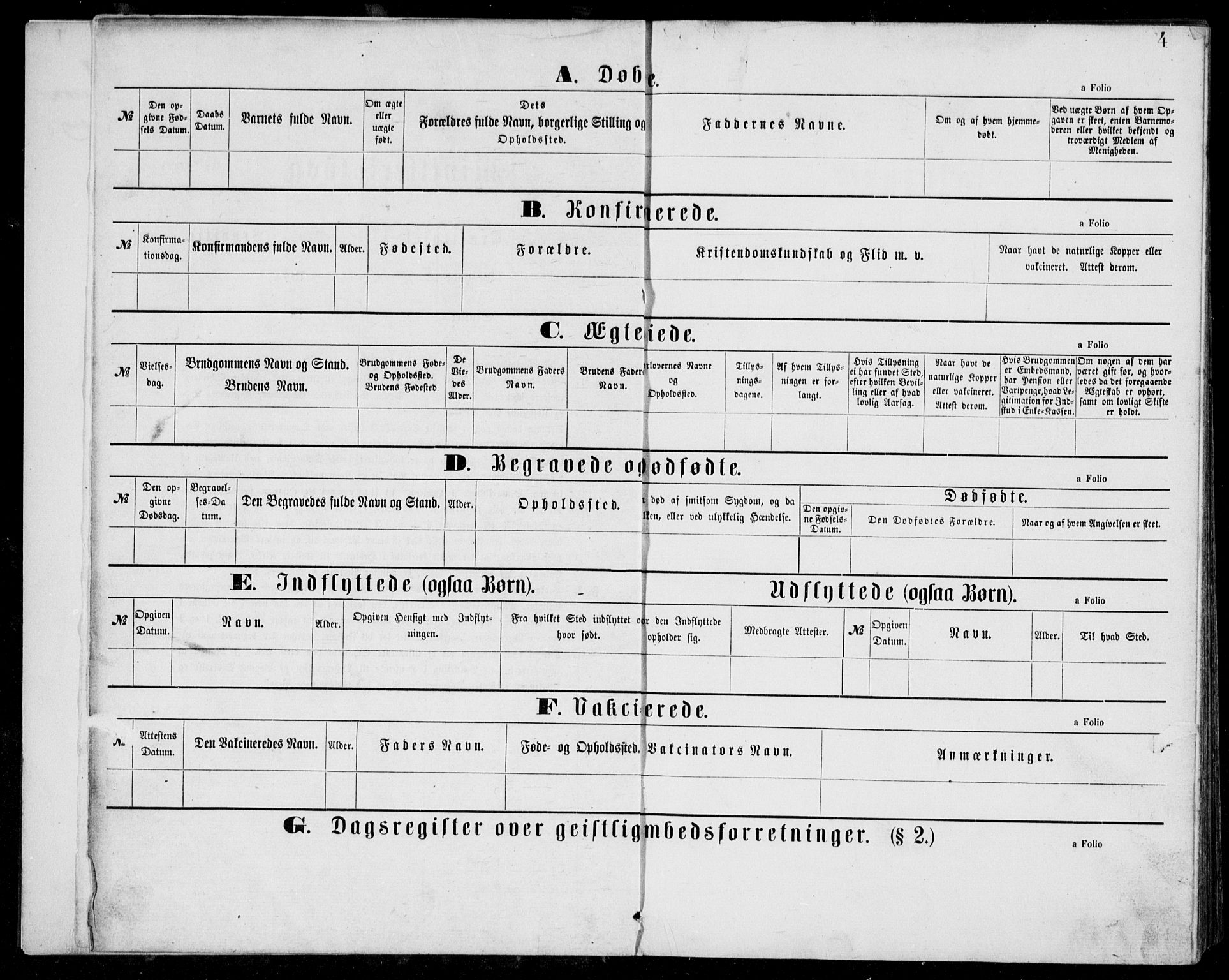 Lyngdal sokneprestkontor, AV/SAK-1111-0029/F/Fb/Fba/L0002: Parish register (copy) no. B 2, 1876-1886, p. 4