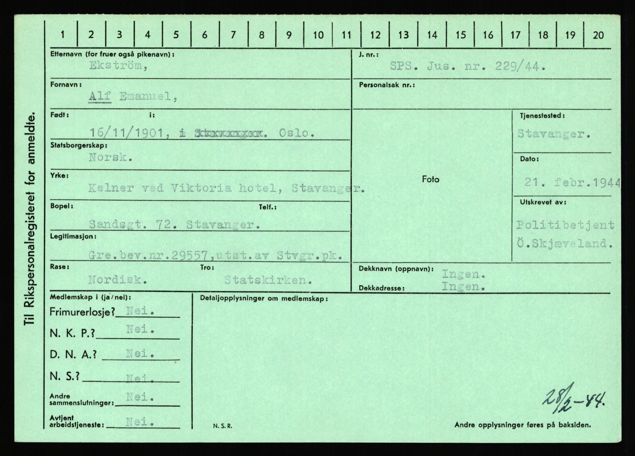 Statspolitiet - Hovedkontoret / Osloavdelingen, AV/RA-S-1329/C/Ca/L0004: Eid - funn av gjenstander	, 1943-1945, p. 480