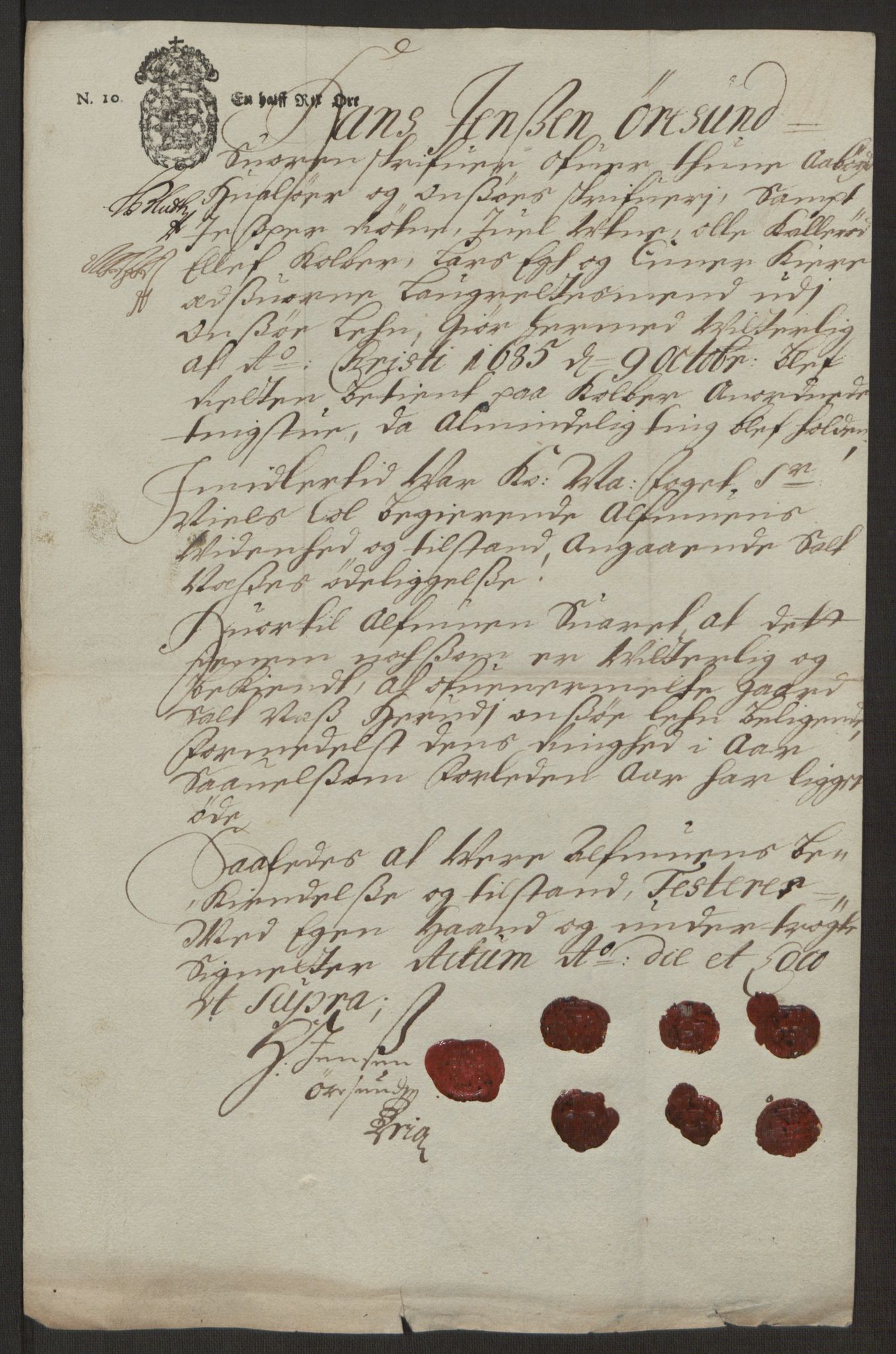 Rentekammeret inntil 1814, Reviderte regnskaper, Fogderegnskap, RA/EA-4092/R03/L0118: Fogderegnskap Onsøy, Tune, Veme og Åbygge fogderi, 1684-1689, p. 183