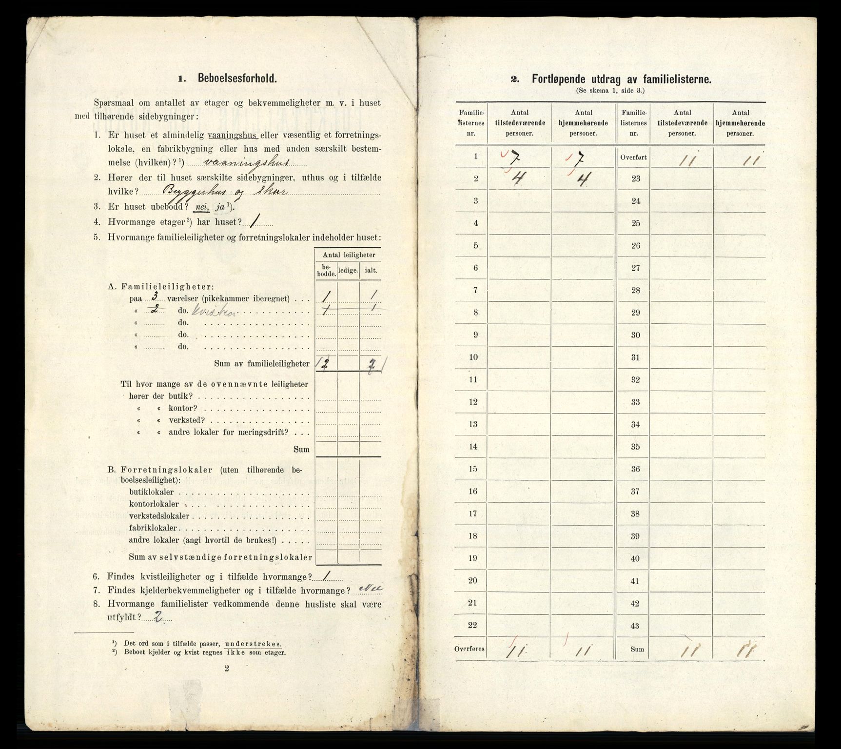 RA, 1910 census for Horten, 1910, p. 5445