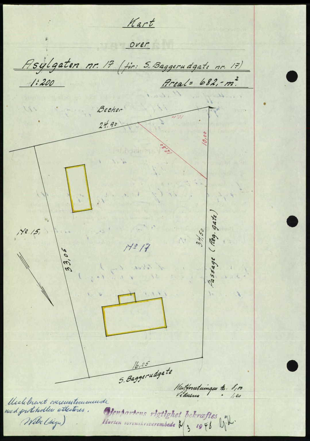 Horten sorenskriveri, AV/SAKO-A-133/G/Ga/Gaa/L0010: Mortgage book no. A-10, 1947-1948, Diary no: : 125/1948