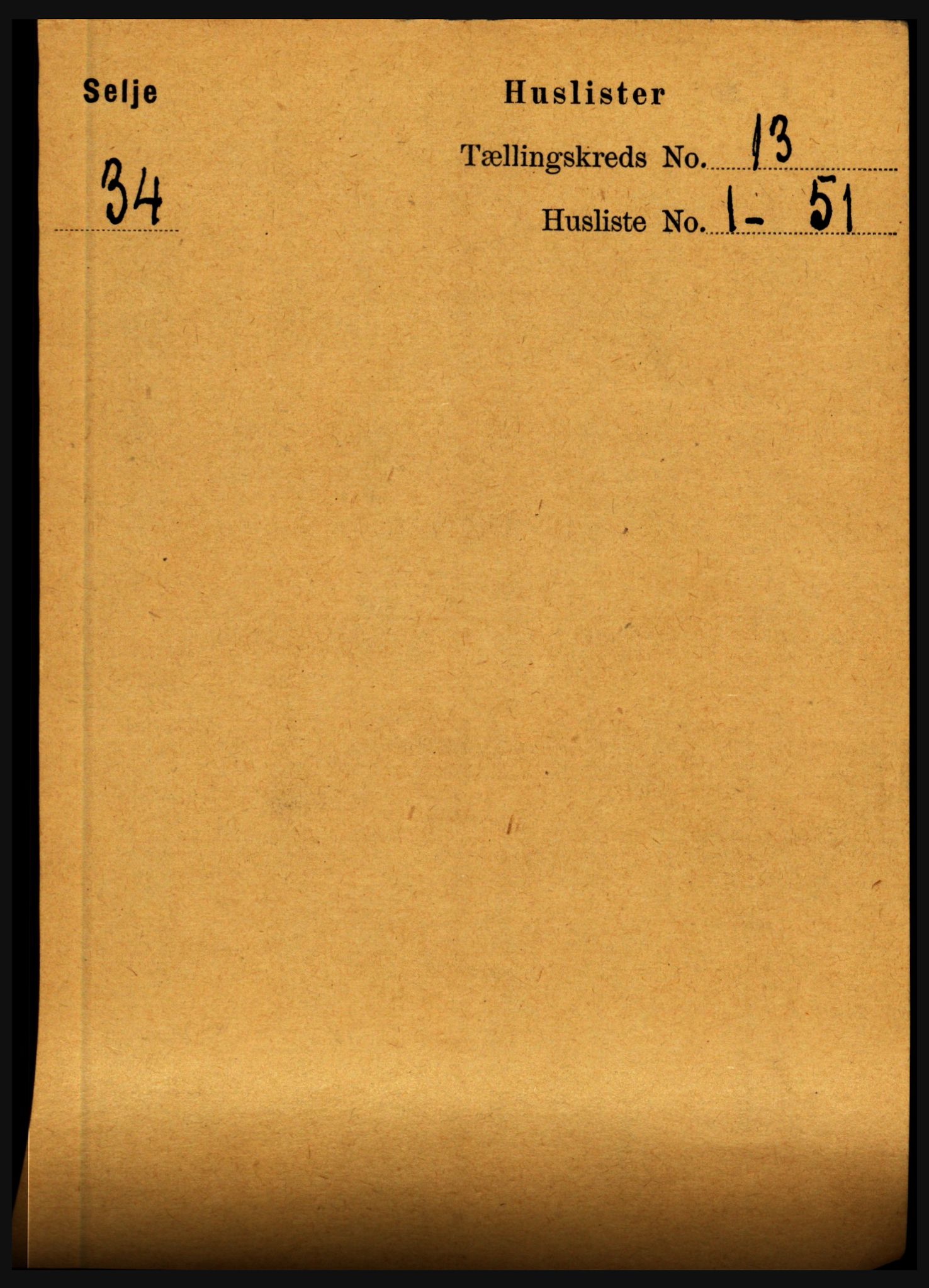 RA, 1891 census for 1441 Selje, 1891, p. 4053
