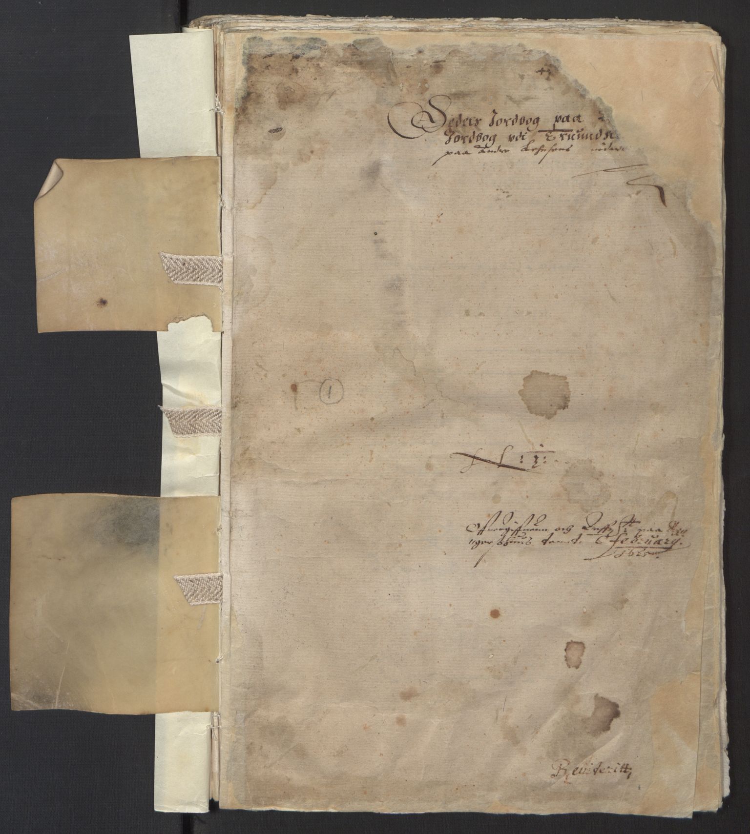 Stattholderembetet 1572-1771, RA/EA-2870/Ek/L0013/0001: Jordebøker til utlikning av rosstjeneste 1624-1626: / Odelsjordebøker for Trondheim len, 1624-1625, p. 4