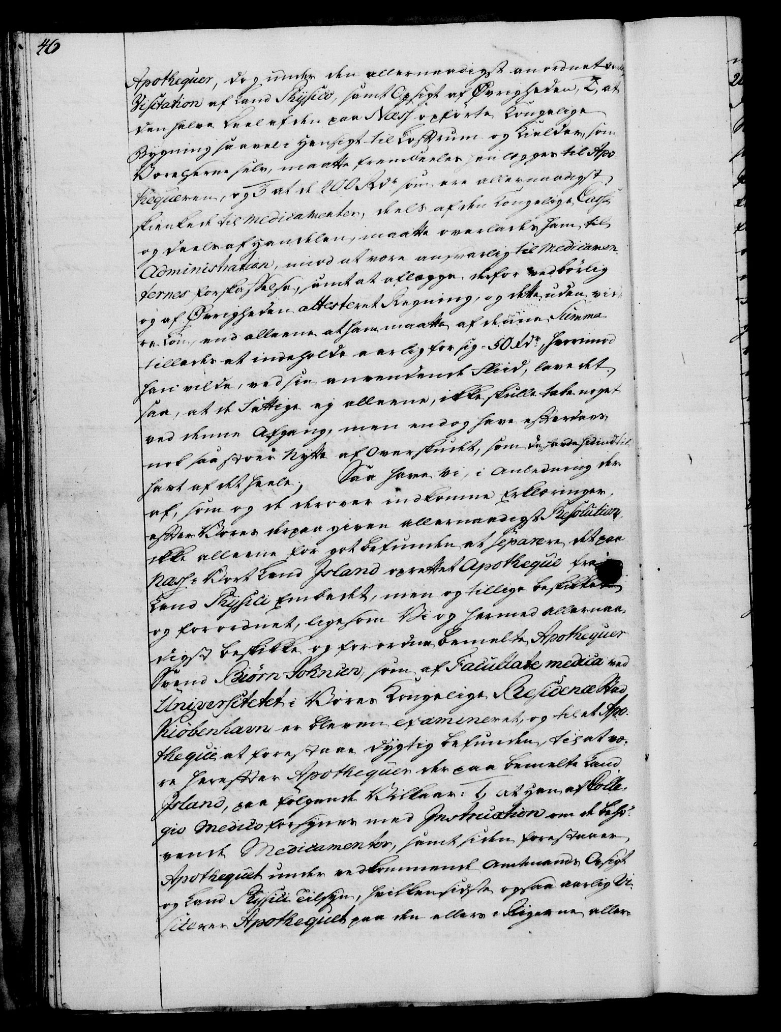 Rentekammeret, Kammerkanselliet, AV/RA-EA-3111/G/Gg/Gge/L0005: Norsk bestallingsprotokoll med register (merket RK 53.29), 1771-1773, p. 46