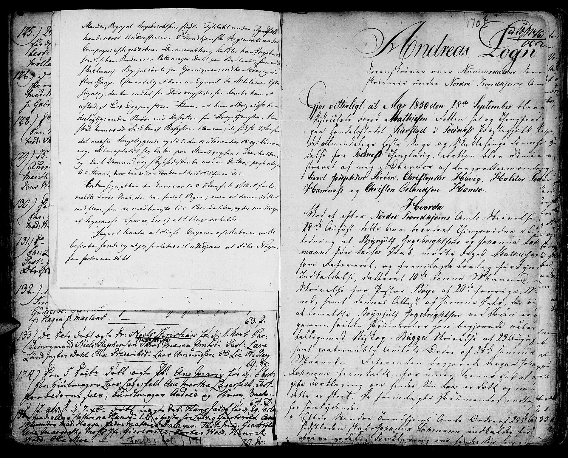 Ministerialprotokoller, klokkerbøker og fødselsregistre - Sør-Trøndelag, SAT/A-1456/601/L0039: Parish register (official) no. 601A07, 1770-1819, p. 170f