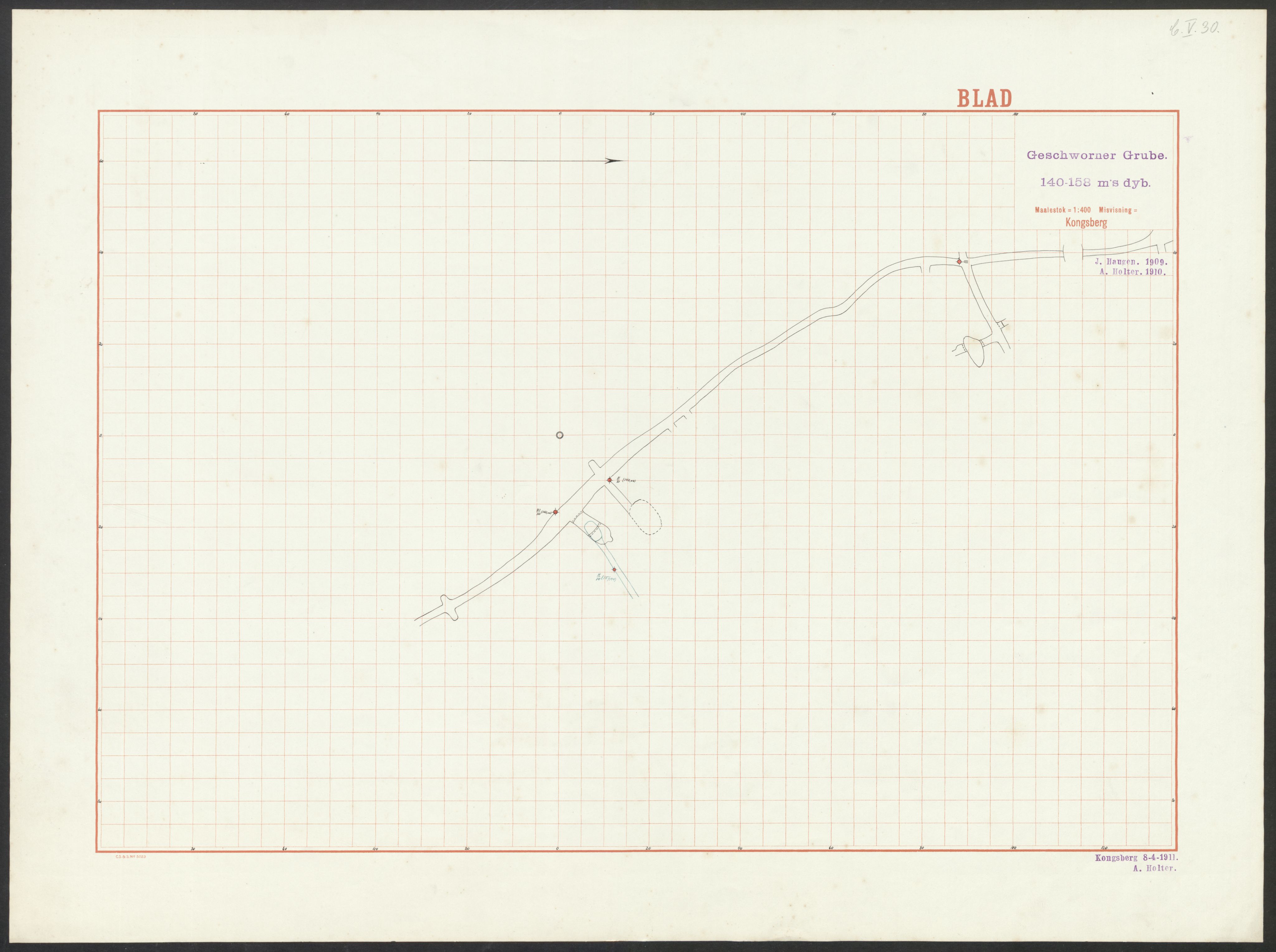 Riksarkivets kart- og tegningssamling, RA/EA-5930/T/T047/T047b/T047b36/0006, 1778-1916, p. 47