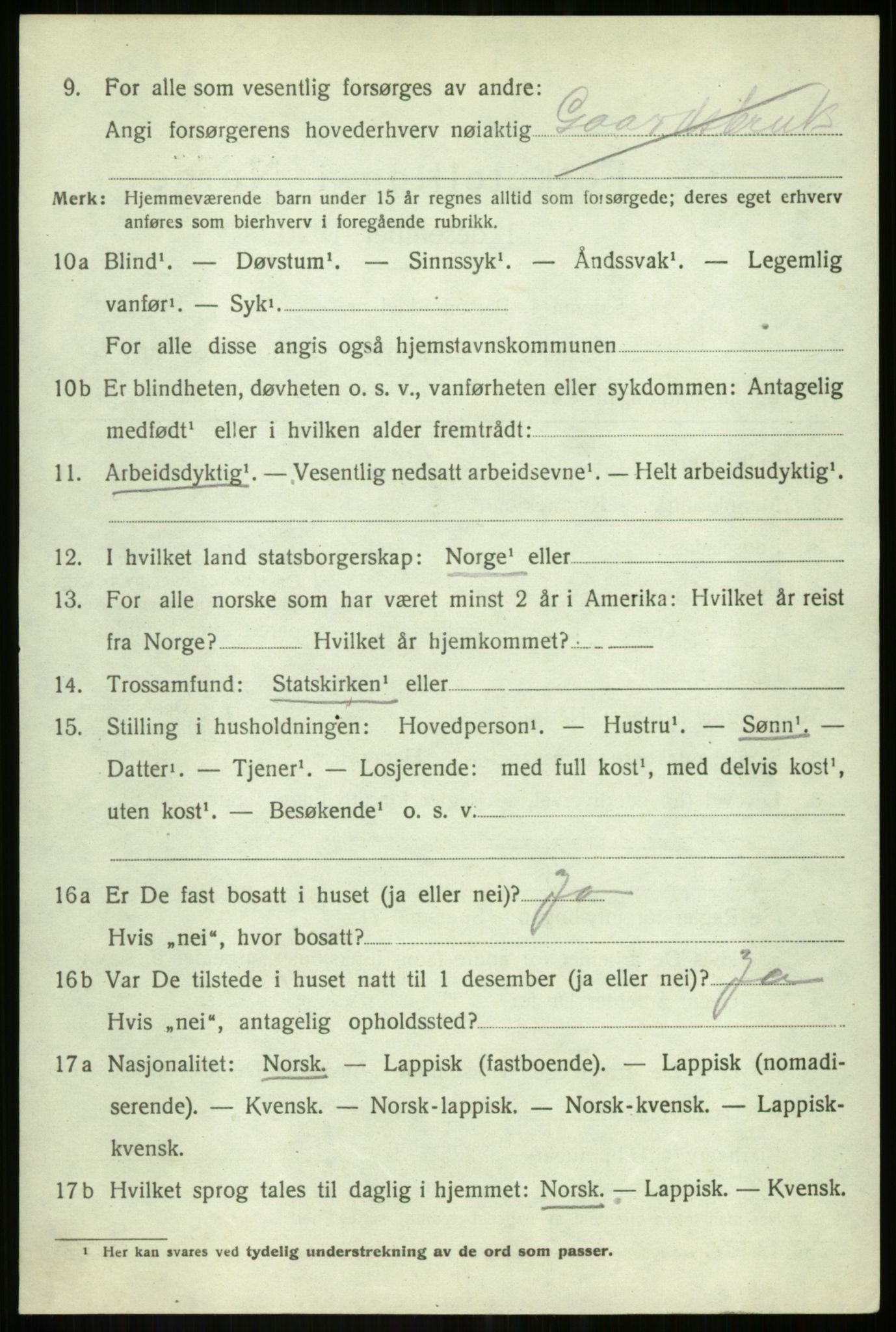 SATØ, 1920 census for Målselv, 1920, p. 8034