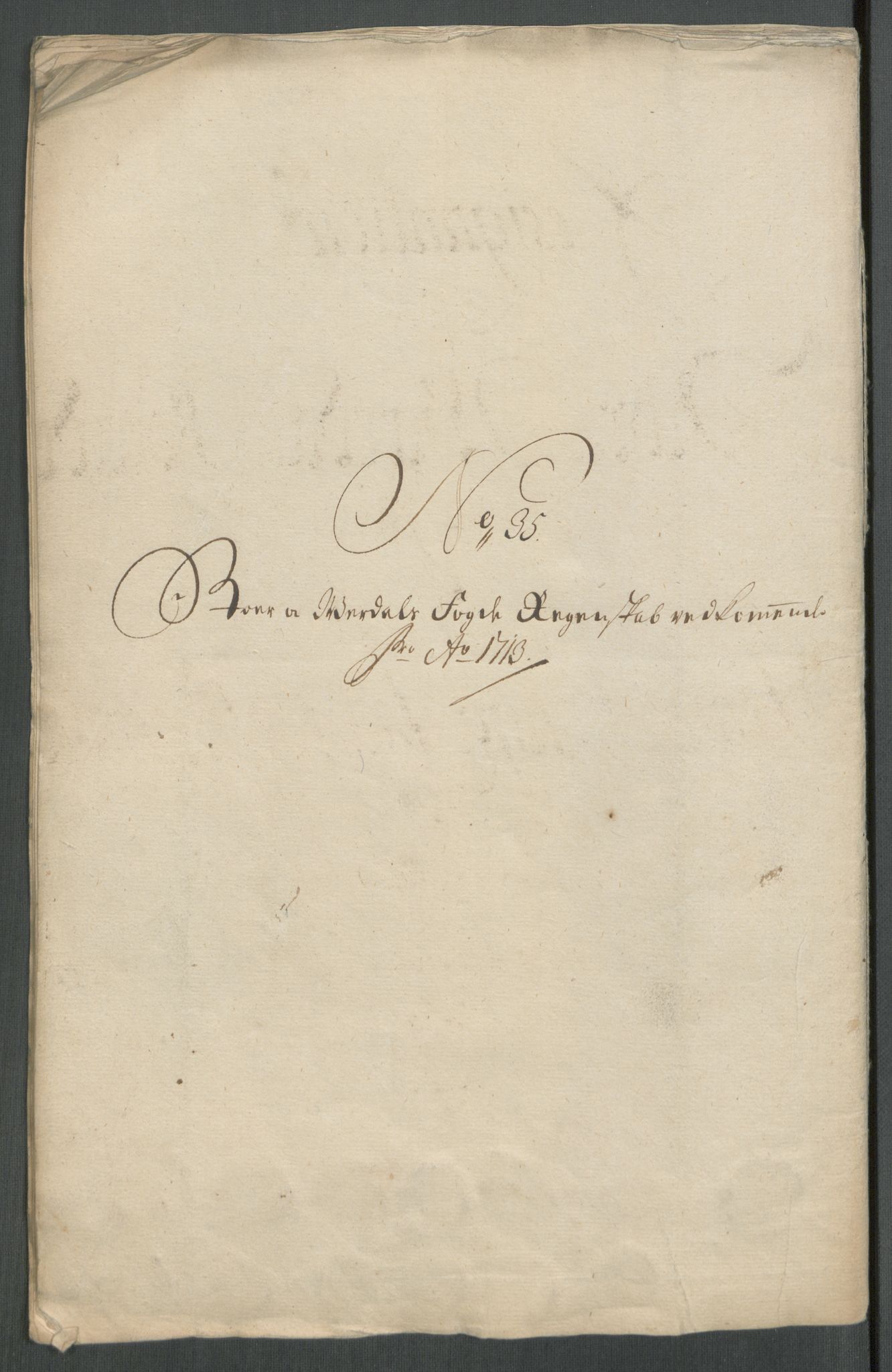 Rentekammeret inntil 1814, Reviderte regnskaper, Fogderegnskap, RA/EA-4092/R62/L4203: Fogderegnskap Stjørdal og Verdal, 1713, p. 311