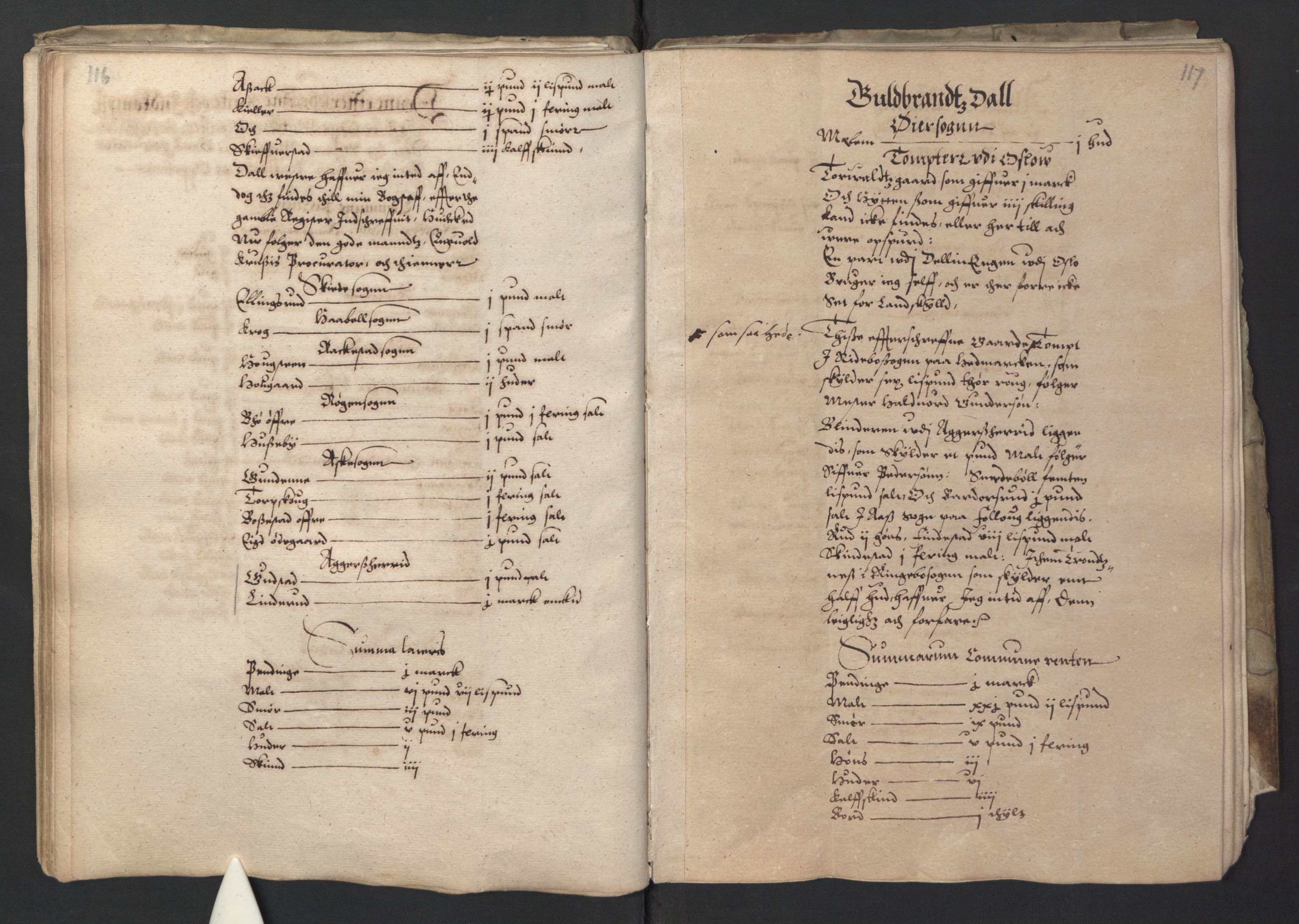 Stattholderembetet 1572-1771, AV/RA-EA-2870/Ek/L0001/0001: Jordebøker før 1624 og til utligning av garnisonsskatt 1624-1626: / Jordebok for Oslo kapitel, 1595, p. 66