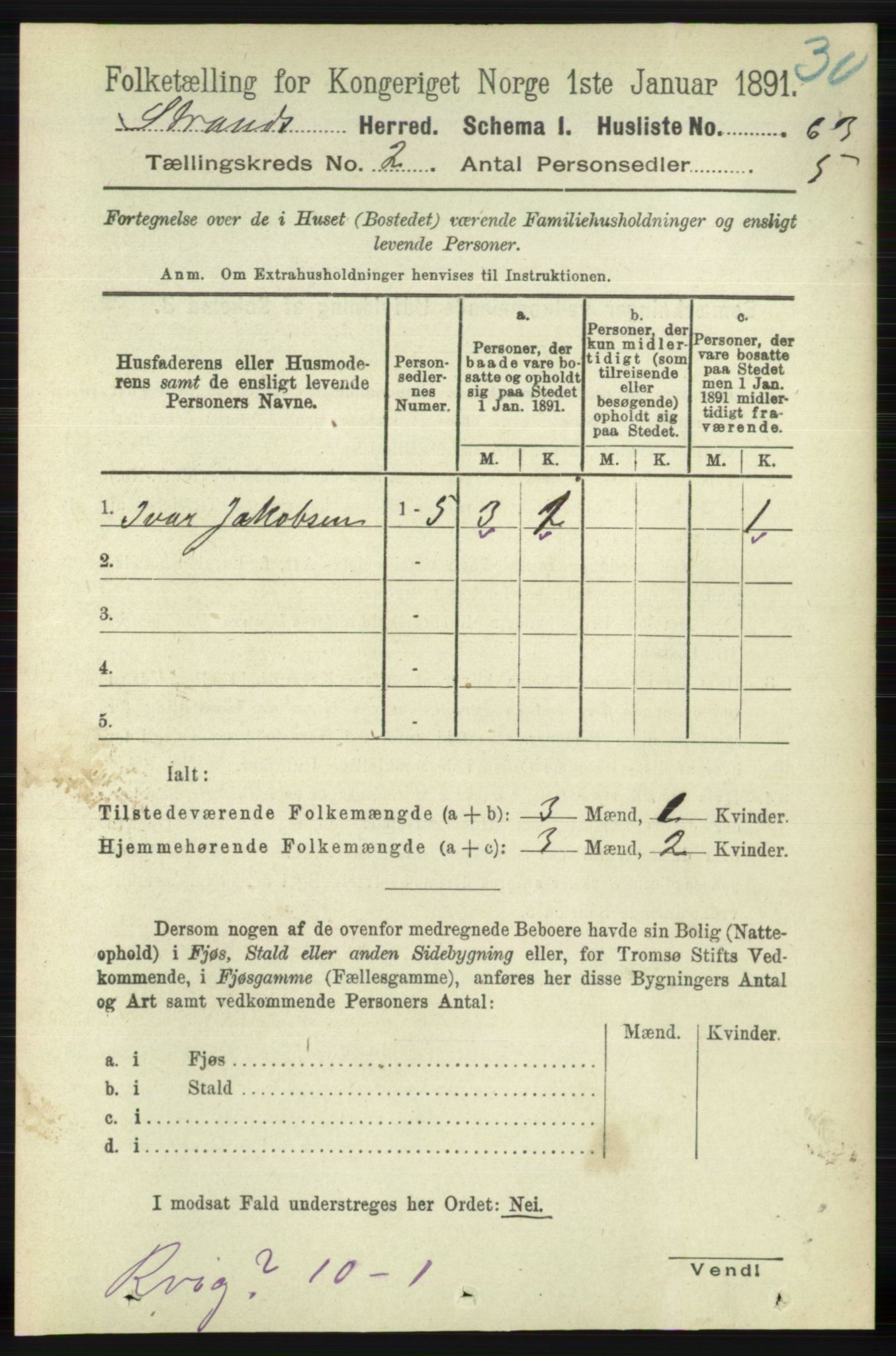 RA, 1891 census for 1130 Strand, 1891, p. 416